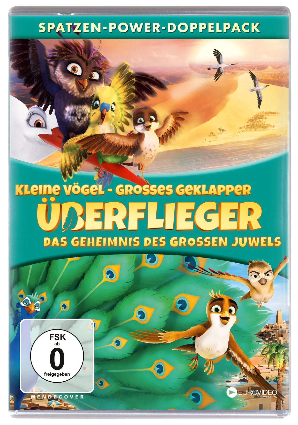 Überflieger: Spatzenpower-Doppelpack - DVD