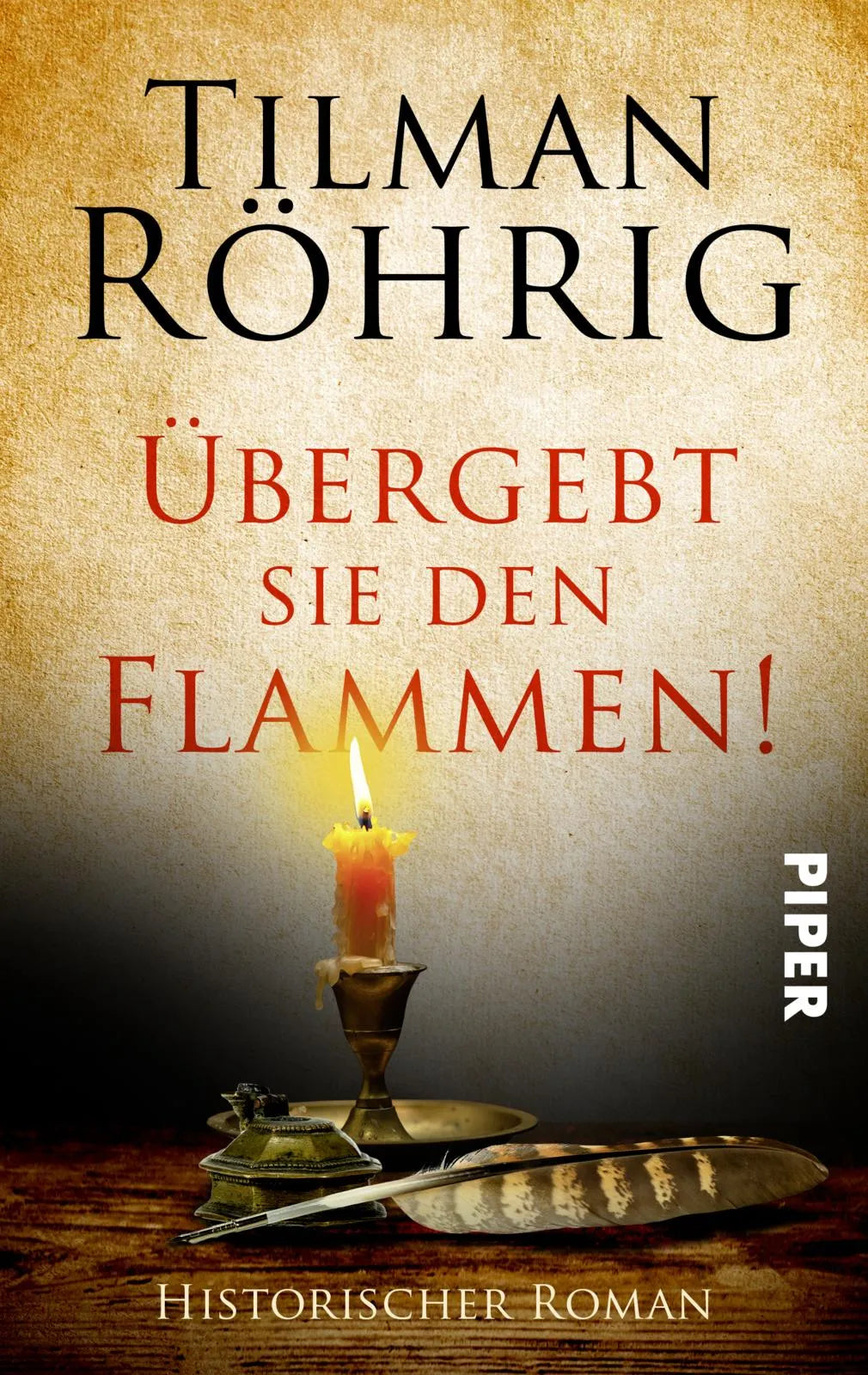 Buchcover von 'Übergebt sie den Flammen!' - Taschenbuch von Tilman Röhrig