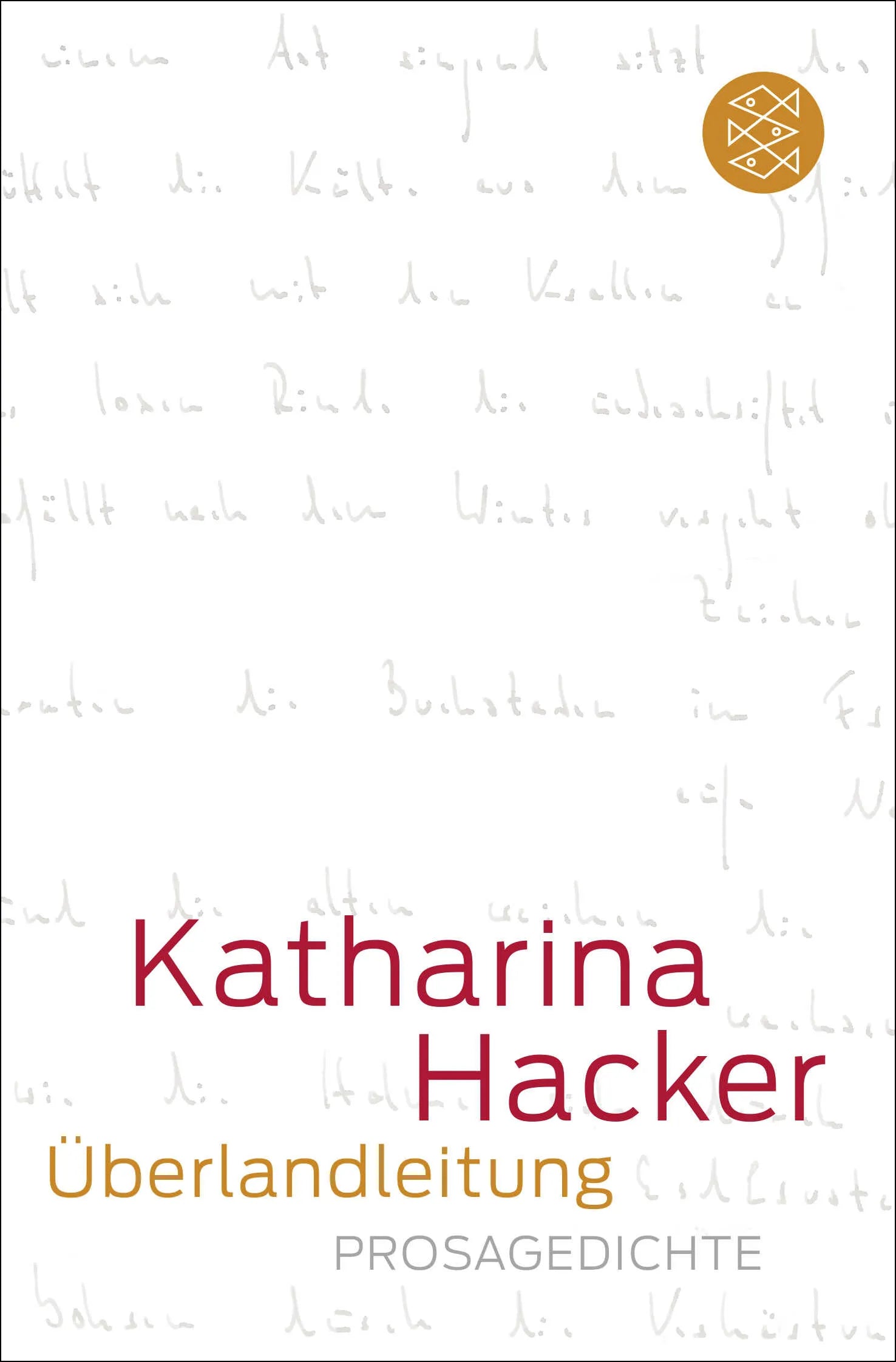 Buchcover von 'Überlandleitung' - Taschenbuch von Katharina Hacker