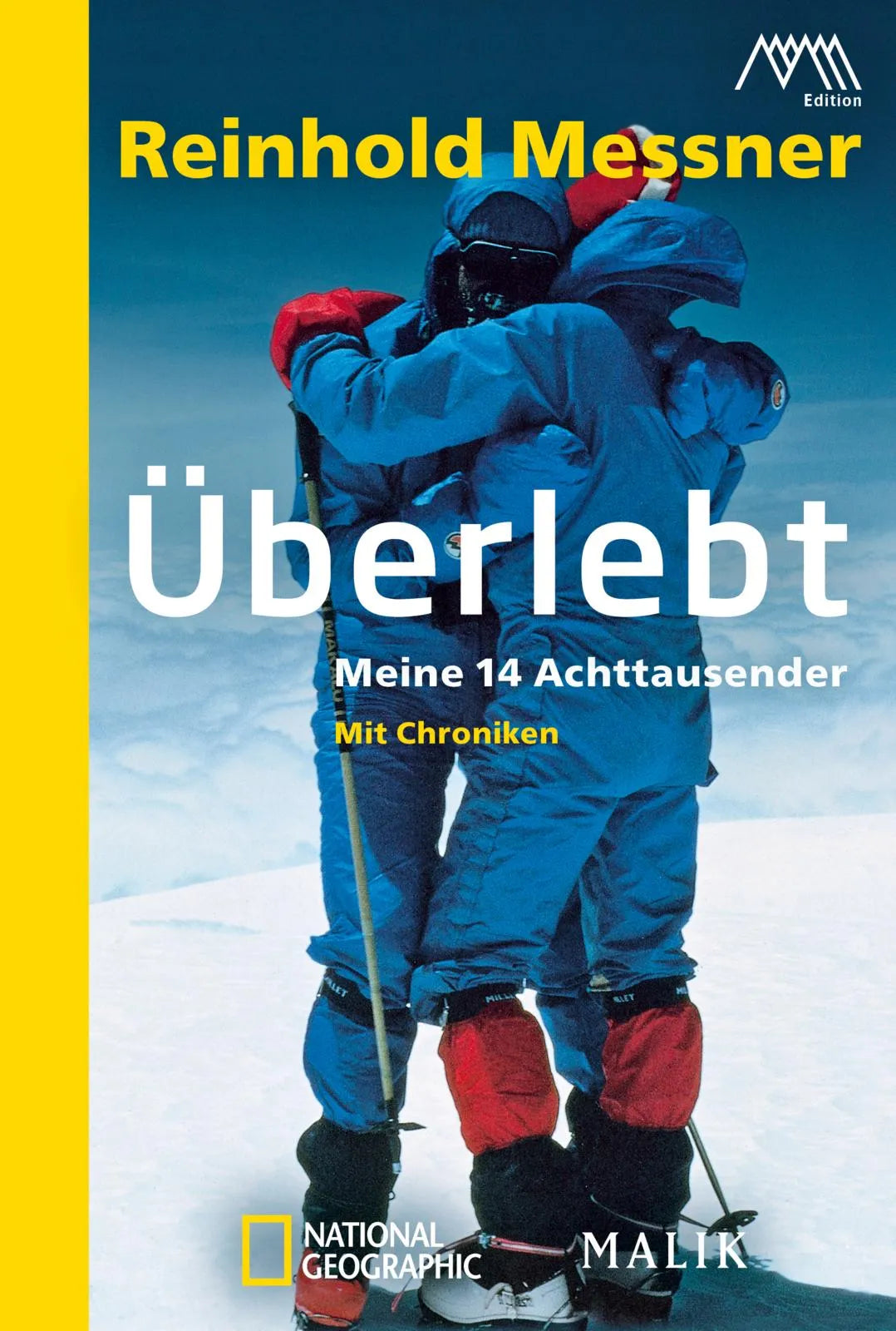 Buchcover von 'Überlebt' - Taschenbuch von Reinhold Messner