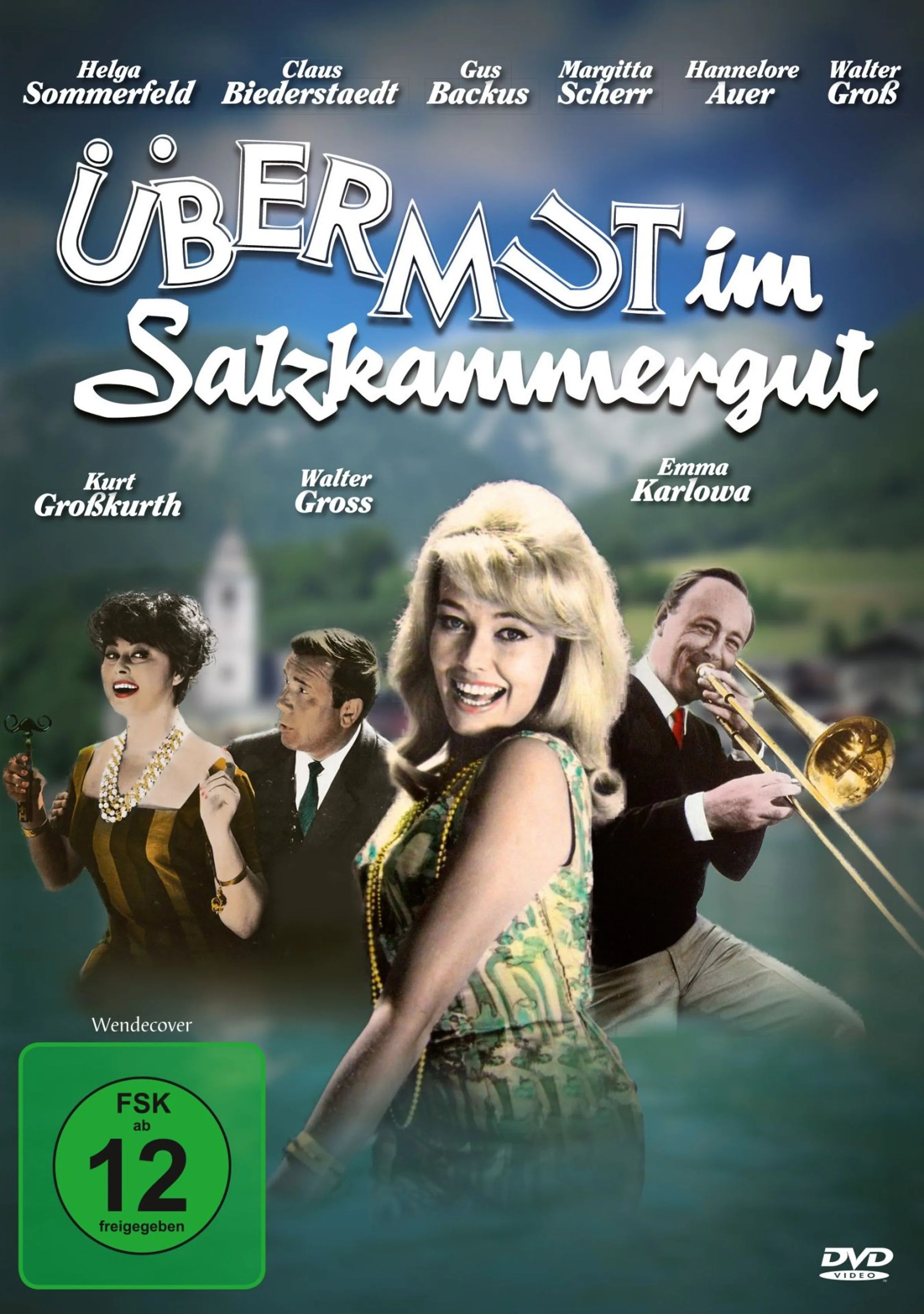 DVD-Cover: Übermut im Salzkammergut. Regie: Hans Billian