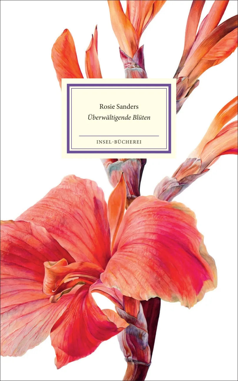Buchcover von 'Überwältigende Blüten' - Gebundene Ausgabe von Rosie Sanders
