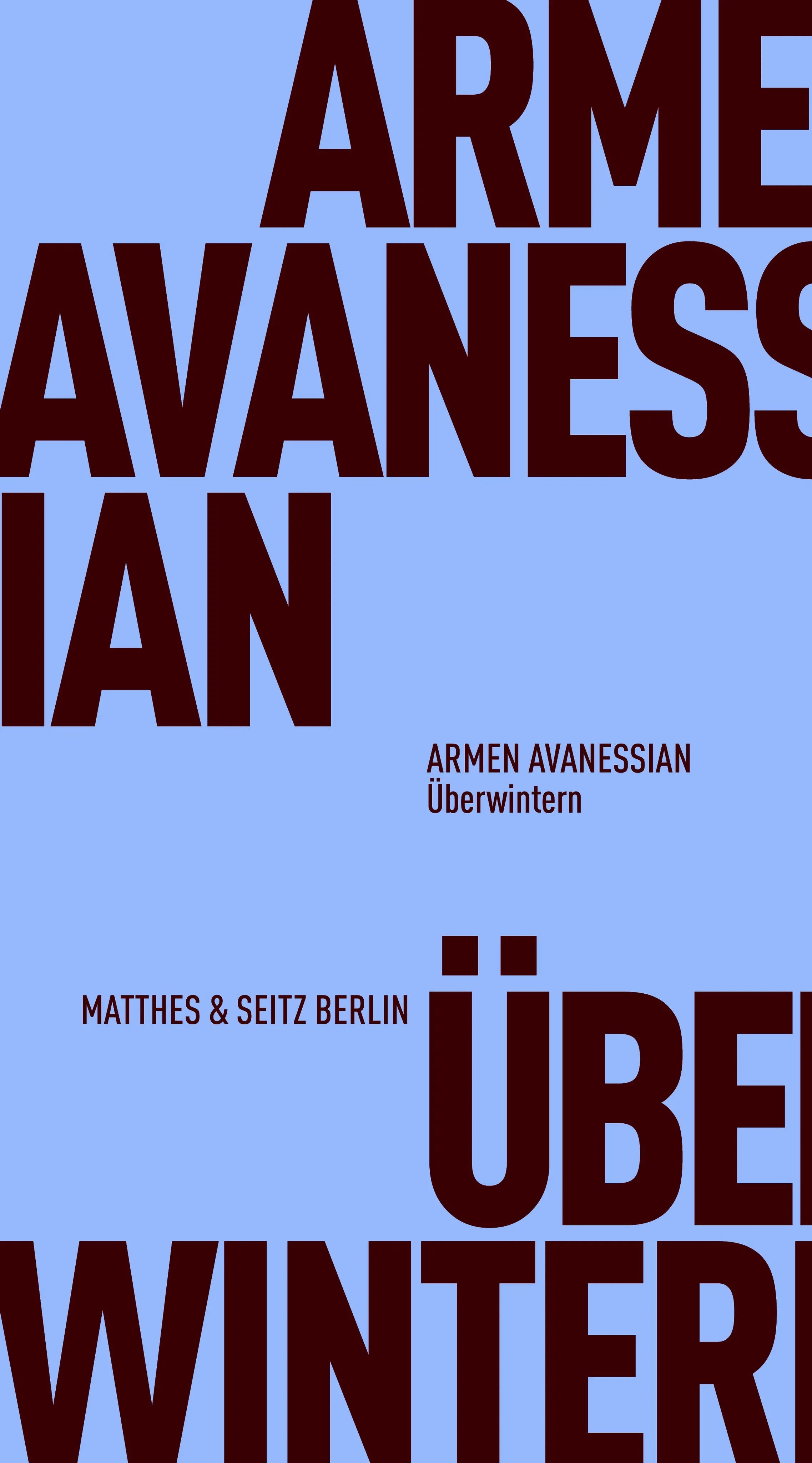 Cover: Überwintern (E-Book) von Armen Avanessian
