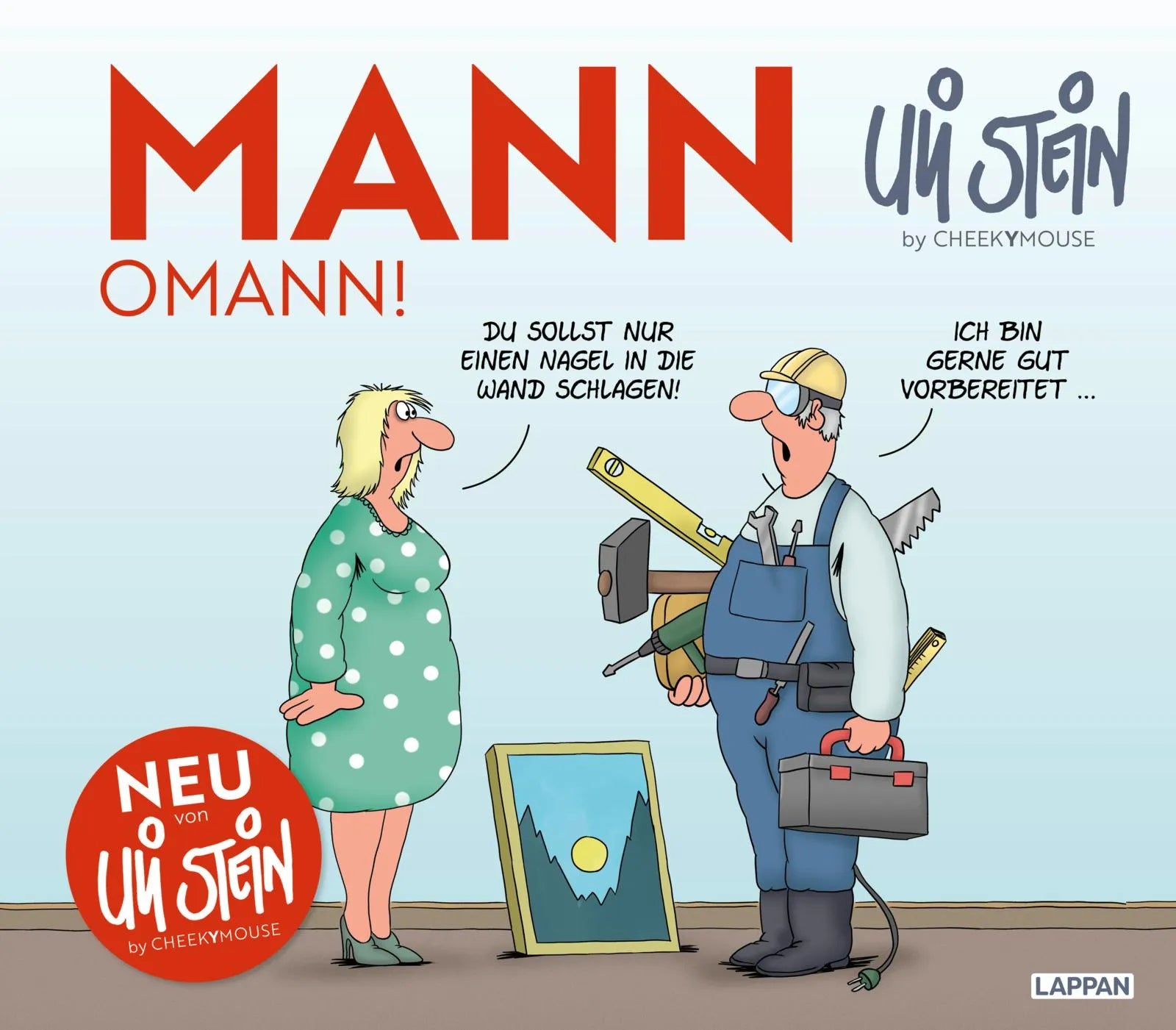 Buchcover von 'Uli Stein für Verliebte: Mann o Mann!' - Gebundene Ausgabe von Uli Stein
