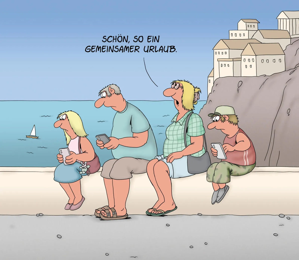 Detailansicht: Uli Stein: Plötzlich Familie!: Familienbande (Hardcover)