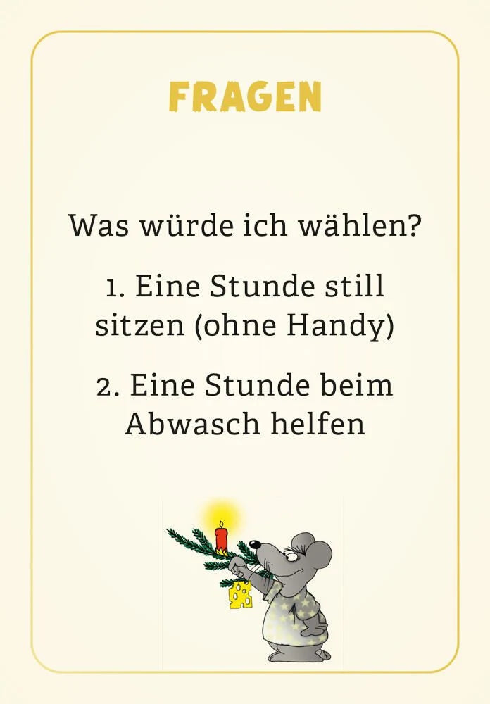 Uli Stein Weihnachtsspiel: We are family – Ansicht