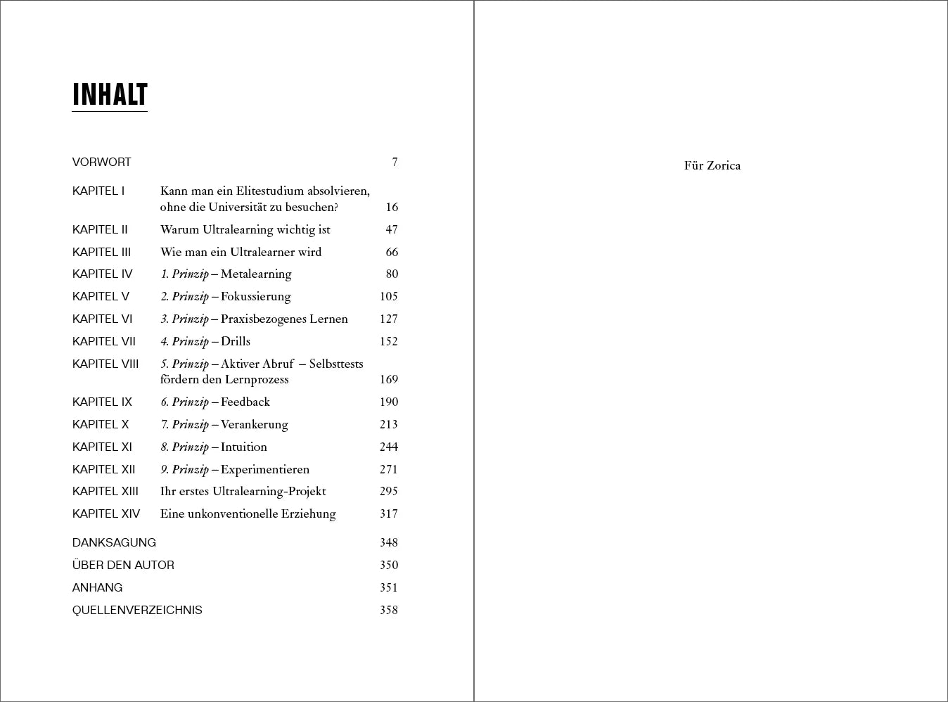 Innenansicht von 'Ultralearning' - Taschenbuch
