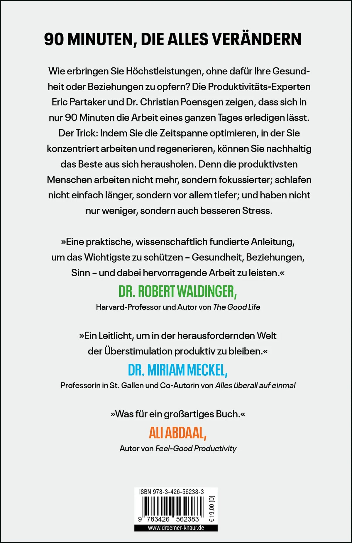 Rückseite: Ultraproductive (Paperback)