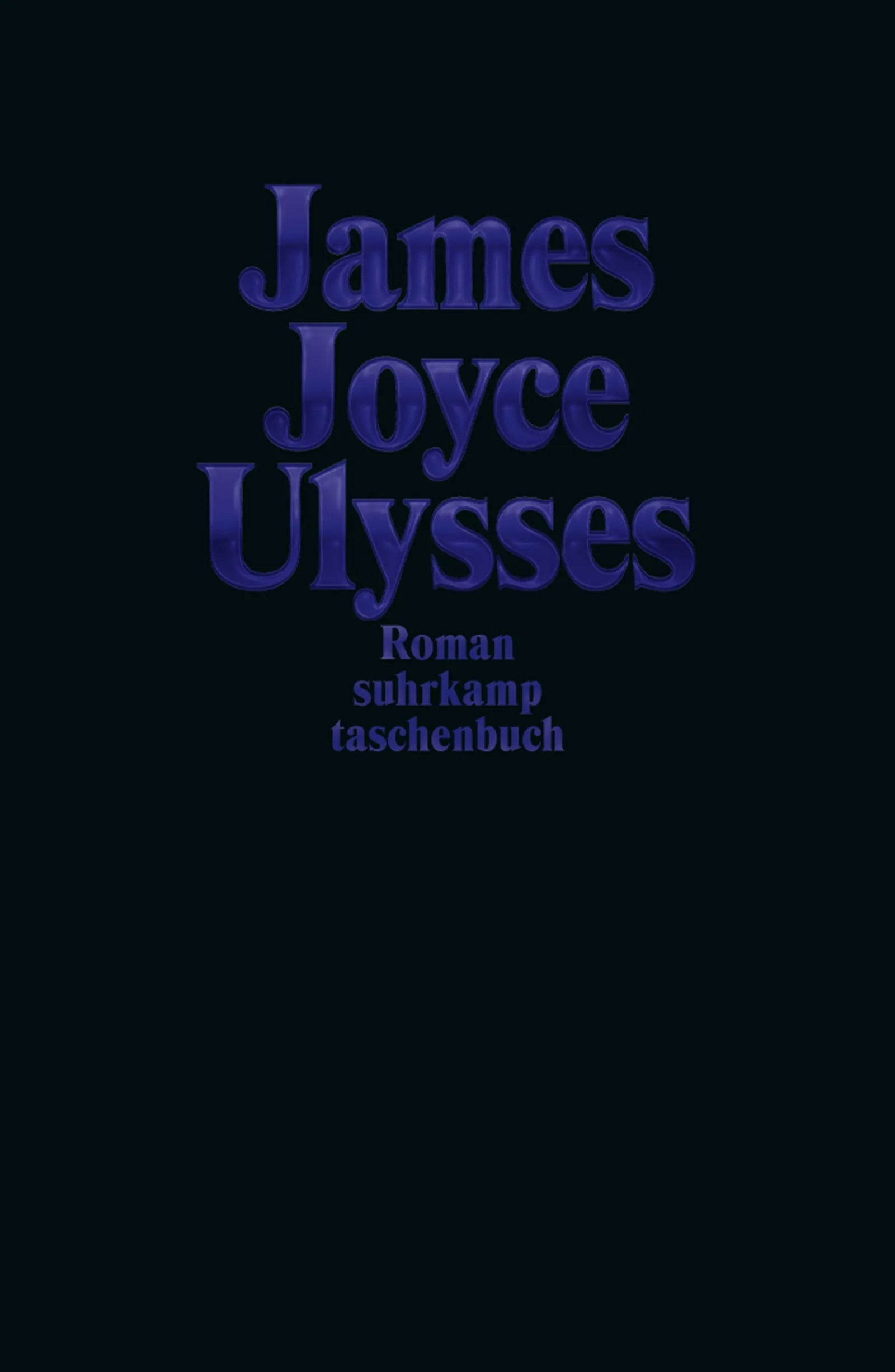 Buchcover von 'Ulysses' - Taschenbuch von James Joyce
