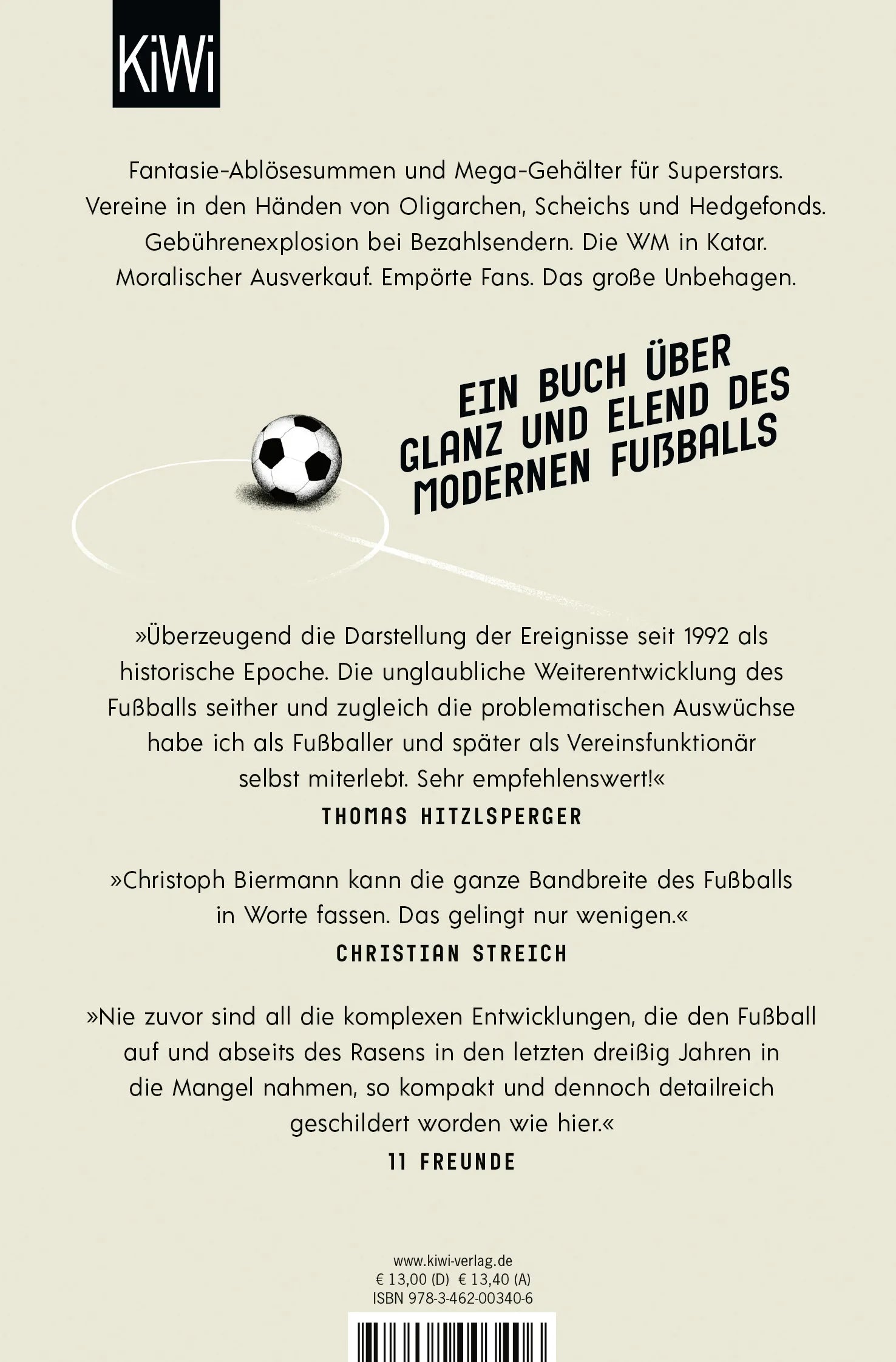 Buchrückseite von 'Um jeden Preis' mit Klappentext - Taschenbuch
