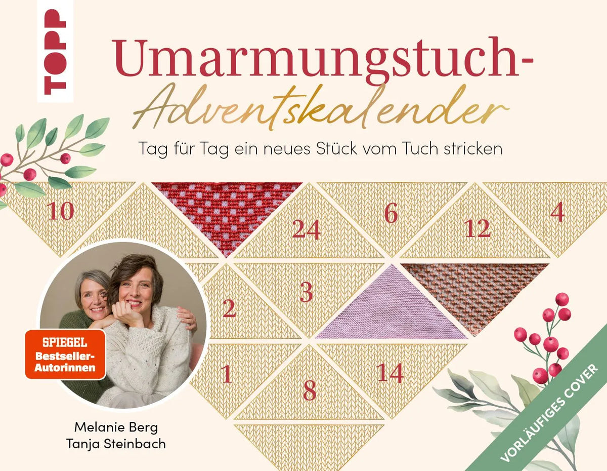 Cover: Umarmungstuch-Adventskalender (Hardcover) von Melanie Berg