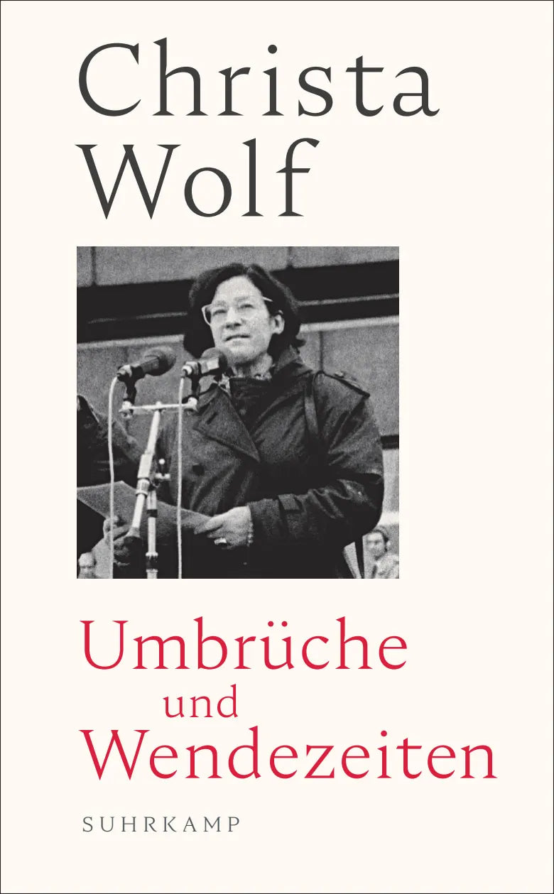 Buchcover von 'Umbrüche und Wendezeiten' - Gebundene Ausgabe von Christa Wolf