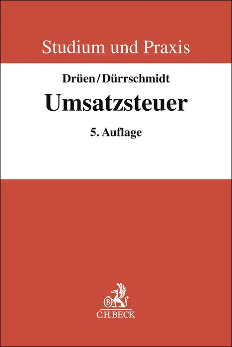 Buchcover von 'Umsatzsteuer' - Taschenbuch von Klaus-Dieter Drüen