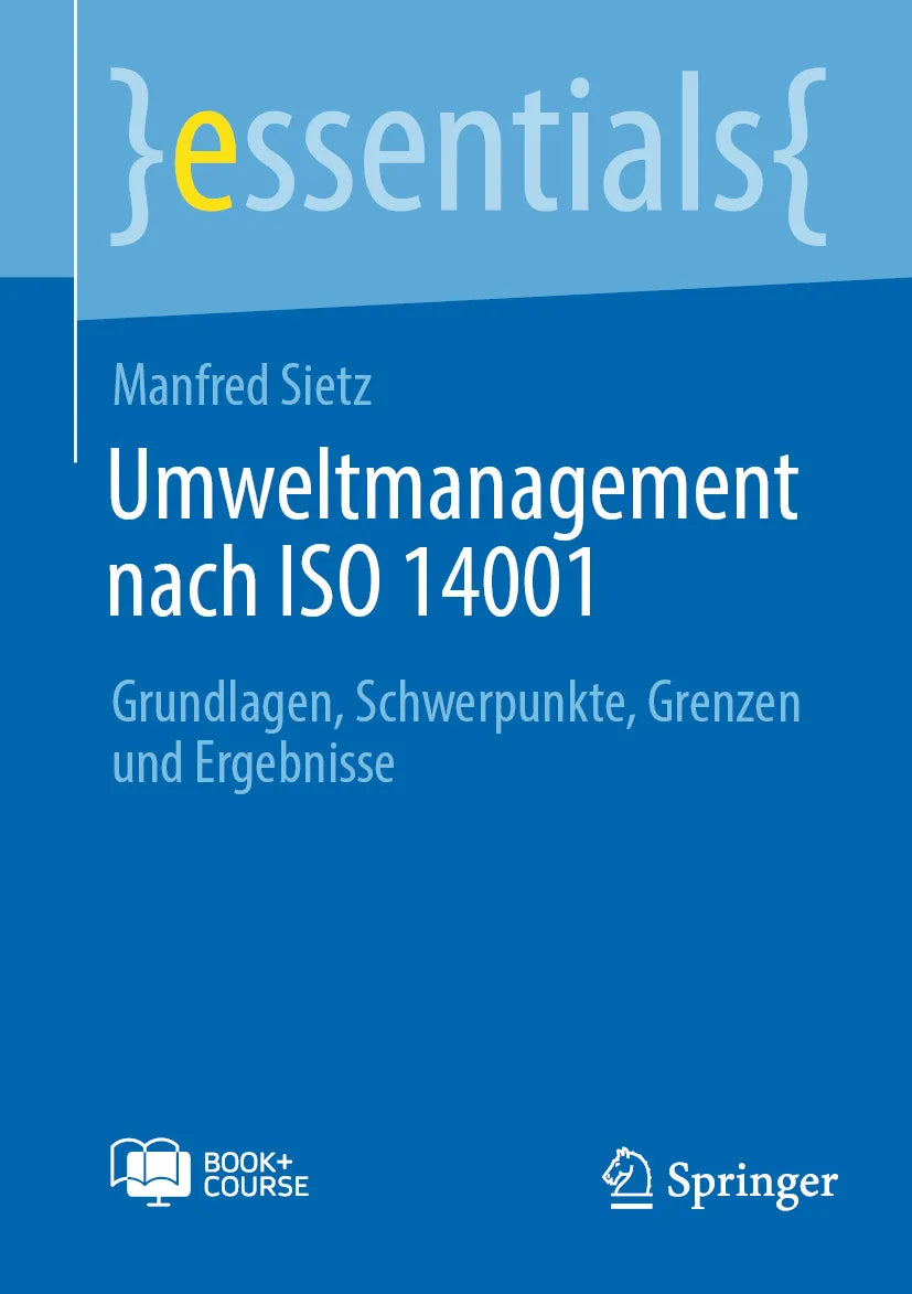 Cover: Umweltmanagement nach ISO 14001 (E-Book) von Manfred Sietz