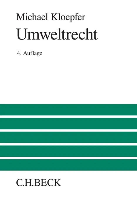 Buchcover von 'Umweltrecht' - Gebundene Ausgabe von Michael Kloepfer