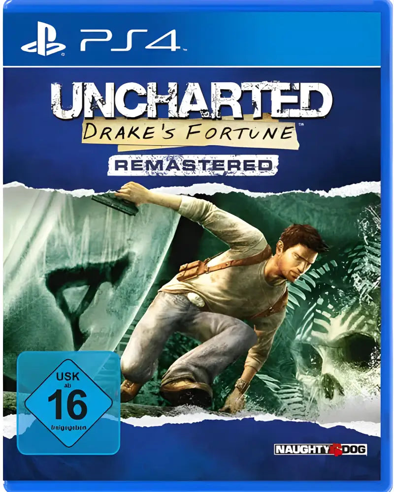 Uncharted Drakes Fortune Remastered für PS4 Cover