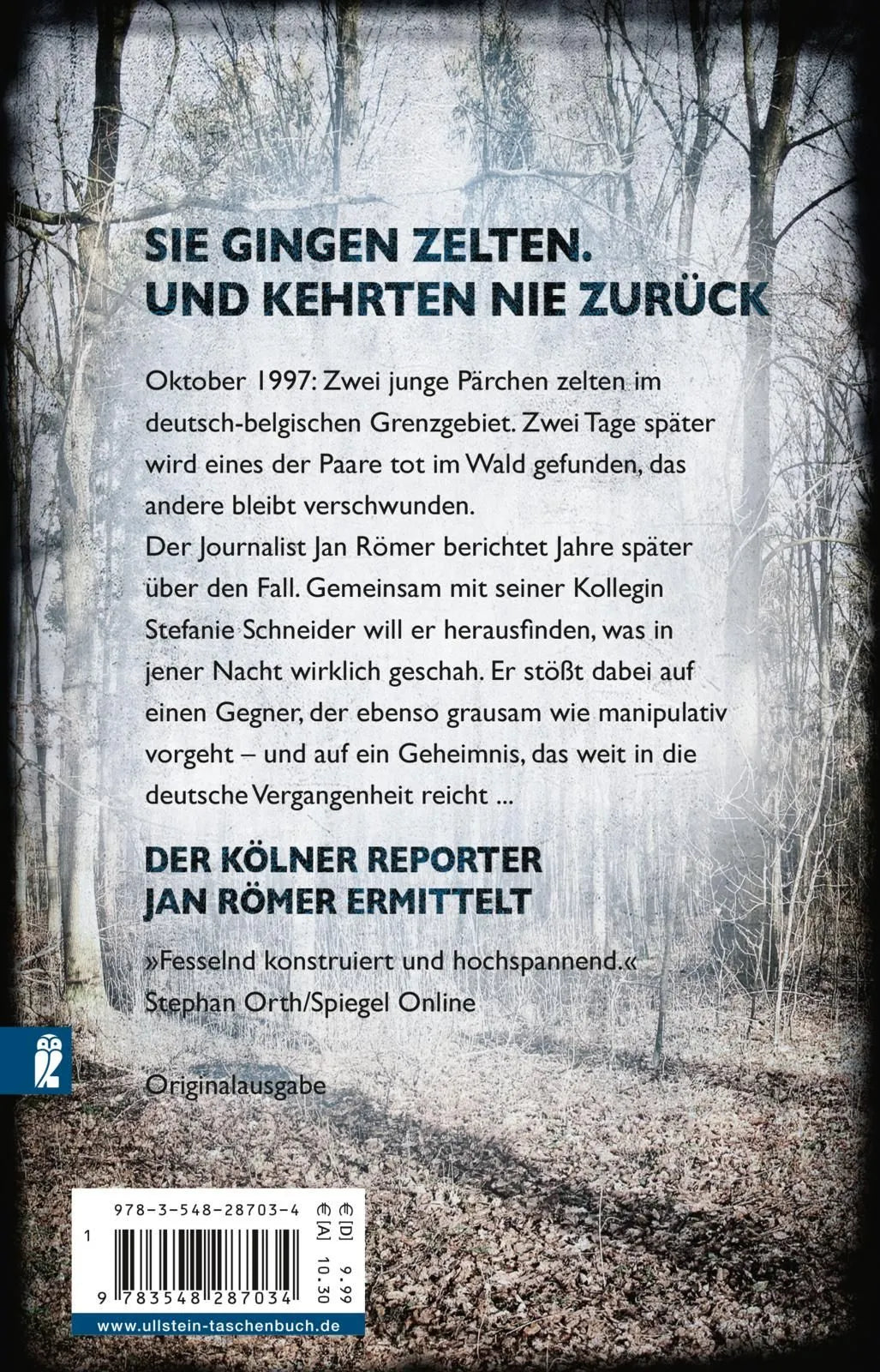 Rückseite: Und am Morgen waren sie tot (Taschenbuch)