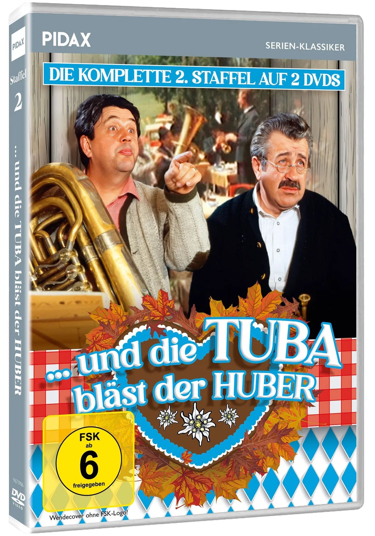 Produktansicht 1 von Und die Tuba bläst der Huber, Staffel 2 – DVD