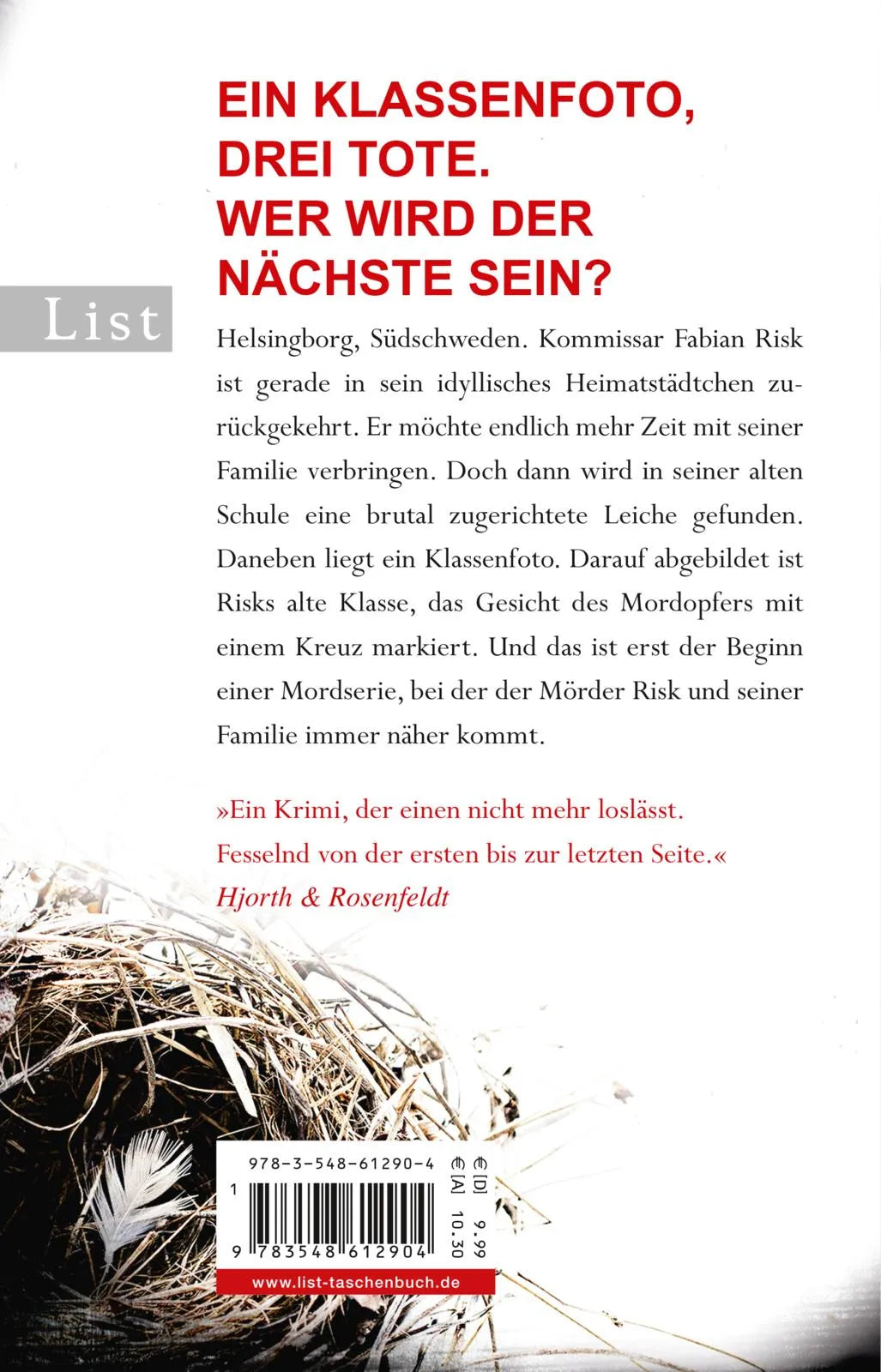 Rückseite: Und morgen du (Taschenbuch)