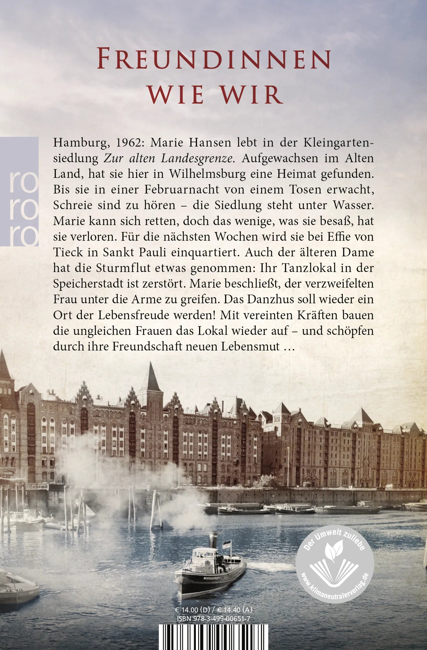Buchrückseite von 'Und wenn wir wieder tanzen' mit Klappentext - Taschenbuch