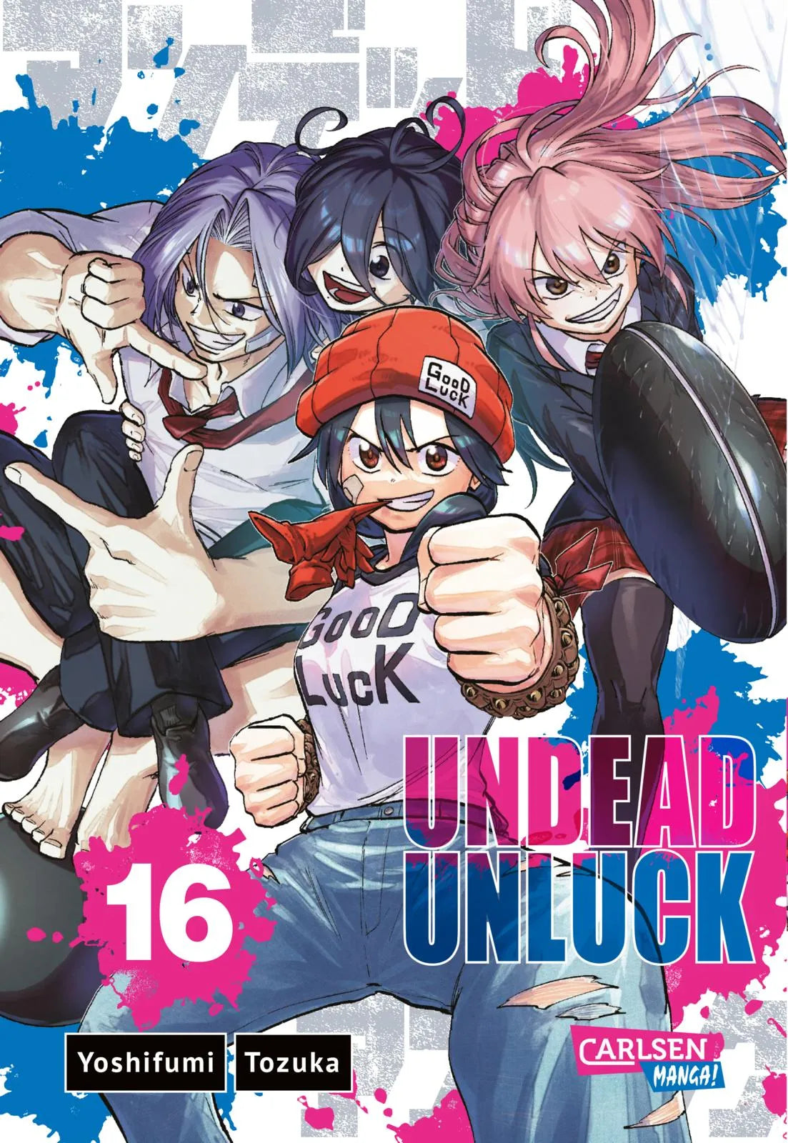 Buchcover von 'Undead Unluck 16' - Taschenbuch von Yoshifumi Tozuka