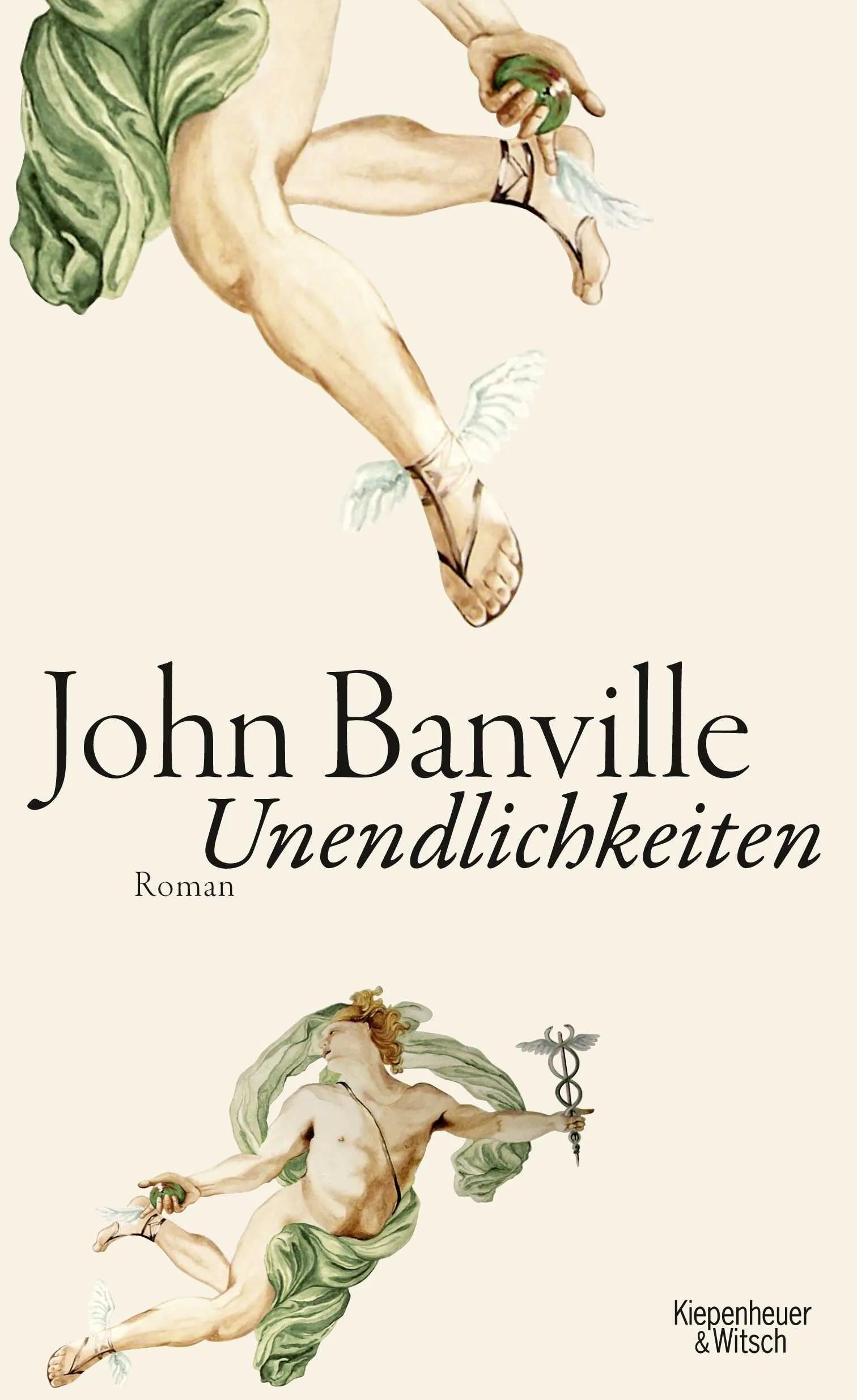 Buchcover von 'Unendlichkeiten' - Gebundene Ausgabe von John Banville