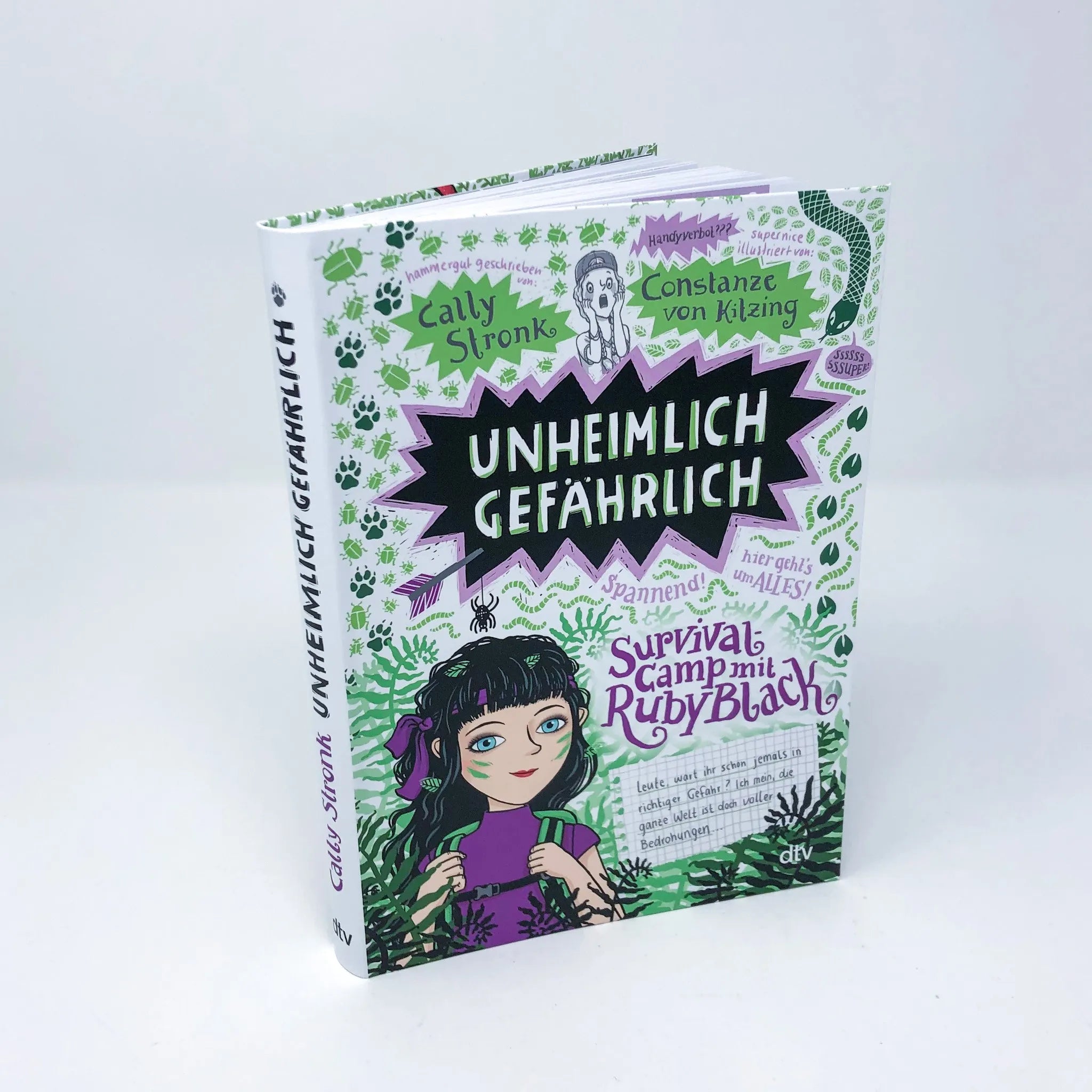 Produktansicht: Unheimlich gefährlich – Survivalcamp mit Ruby Black (Taschenbuch)