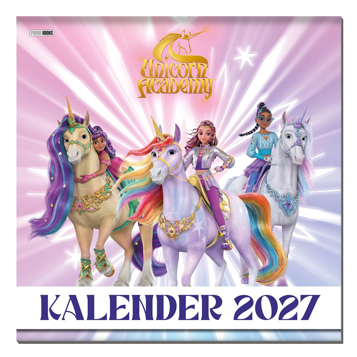 Wandkalender: Unicorn Academy: Wandkalender 2027