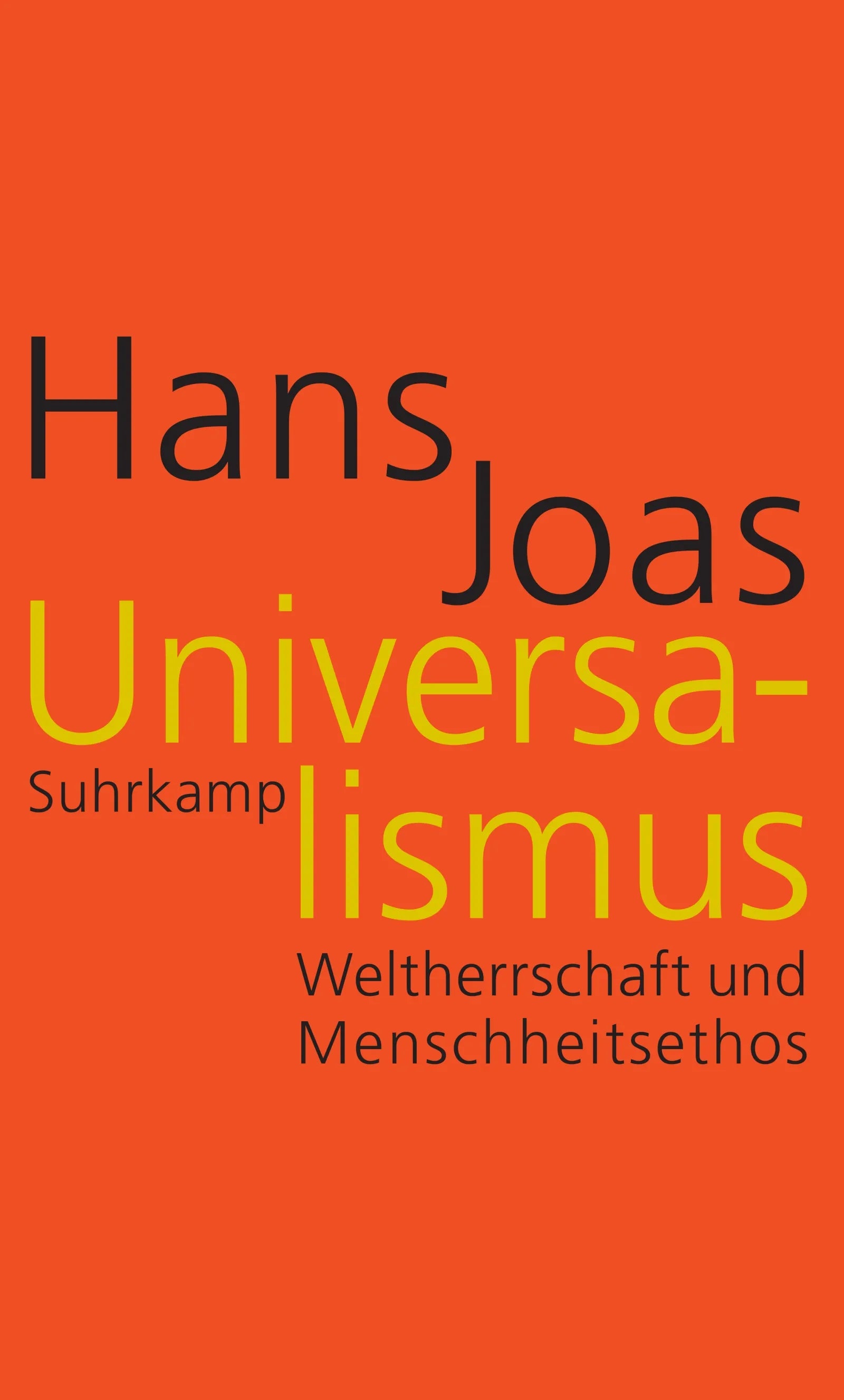 Cover: Universalismus (E-Book) von Hans Joas