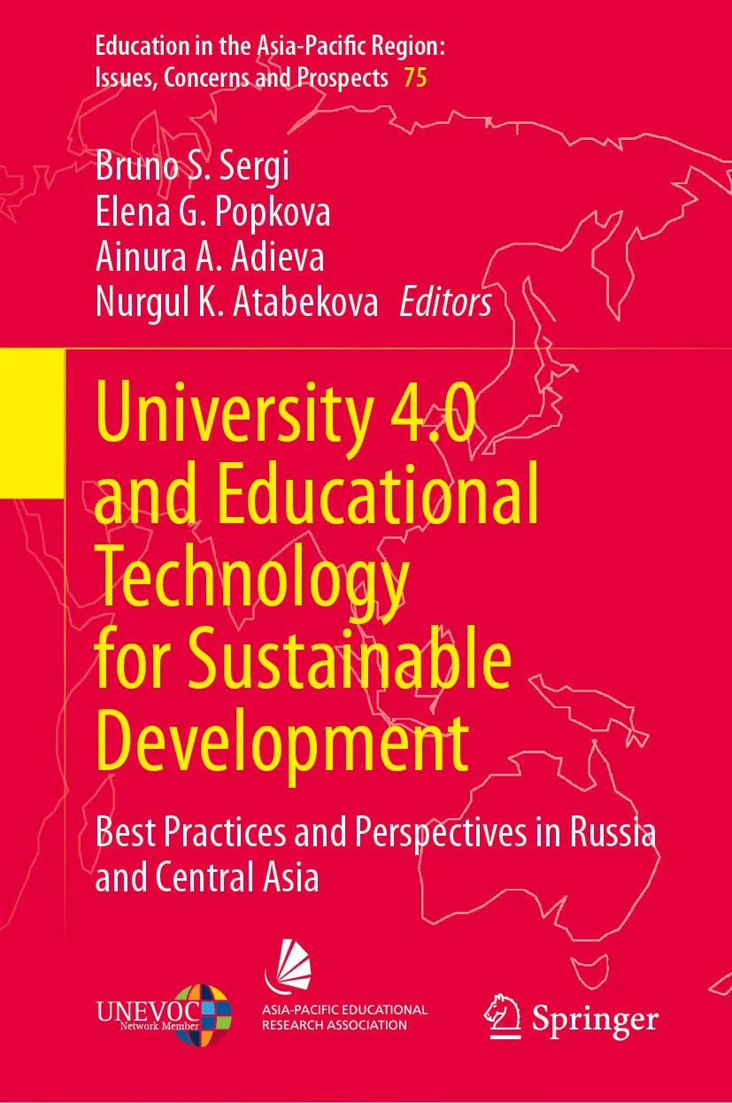 Cover: University 4.0 and Educational Technology for Sustainable Development (E-Book)