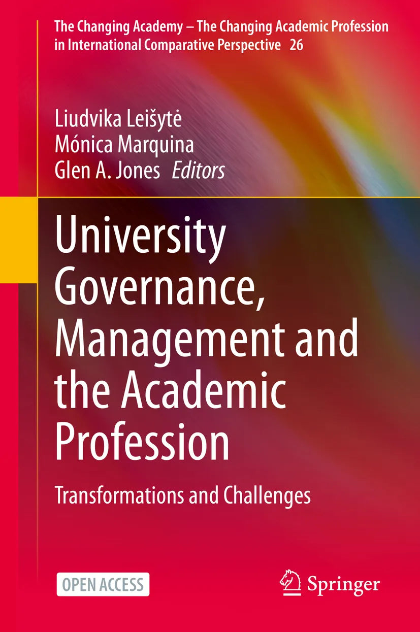 Cover: University Governance, Management and the Academic Profession (E-Book)