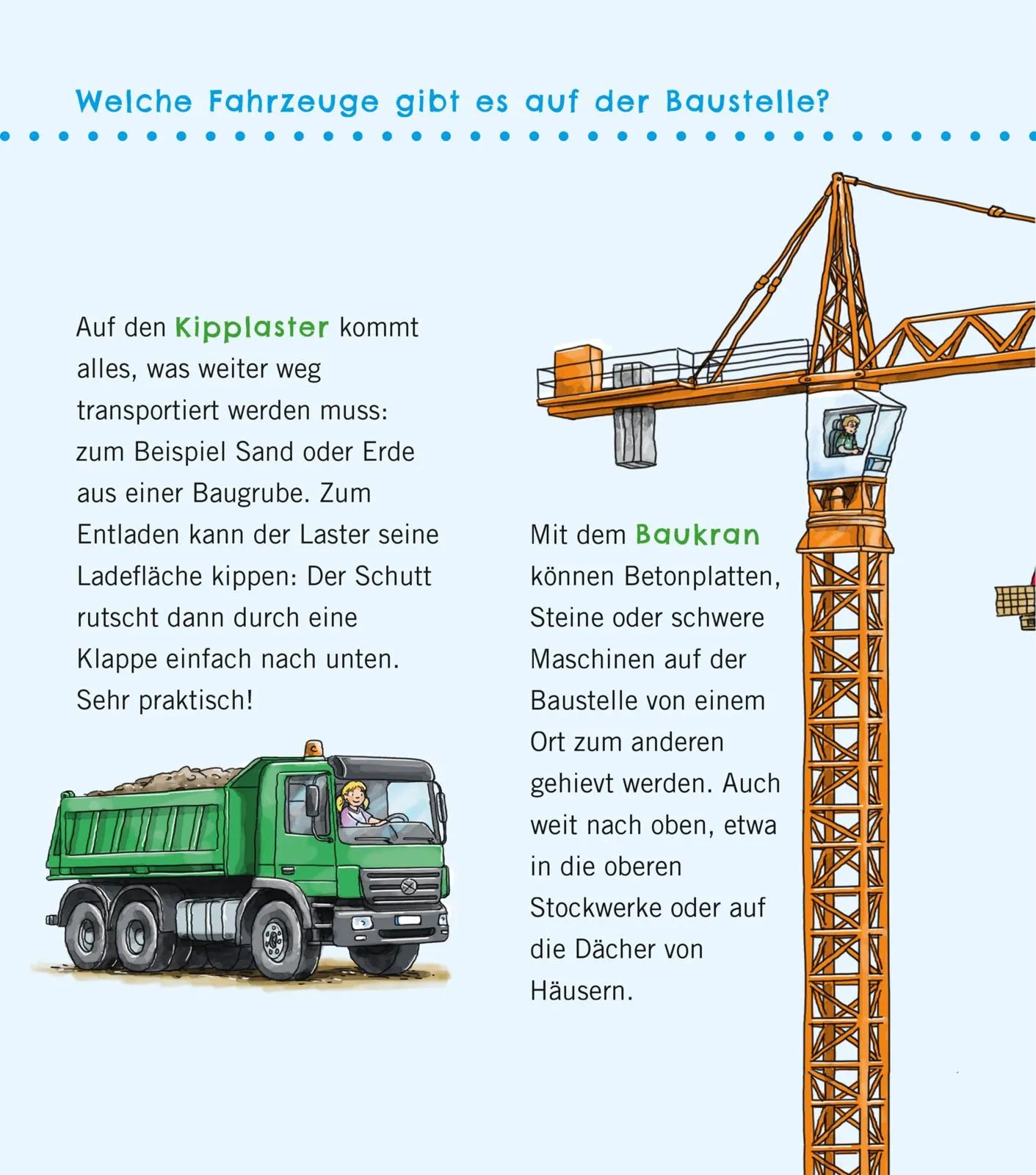 Petra Klose - Unkaputtbar: Erstes Wissen: Auf der Baustelle