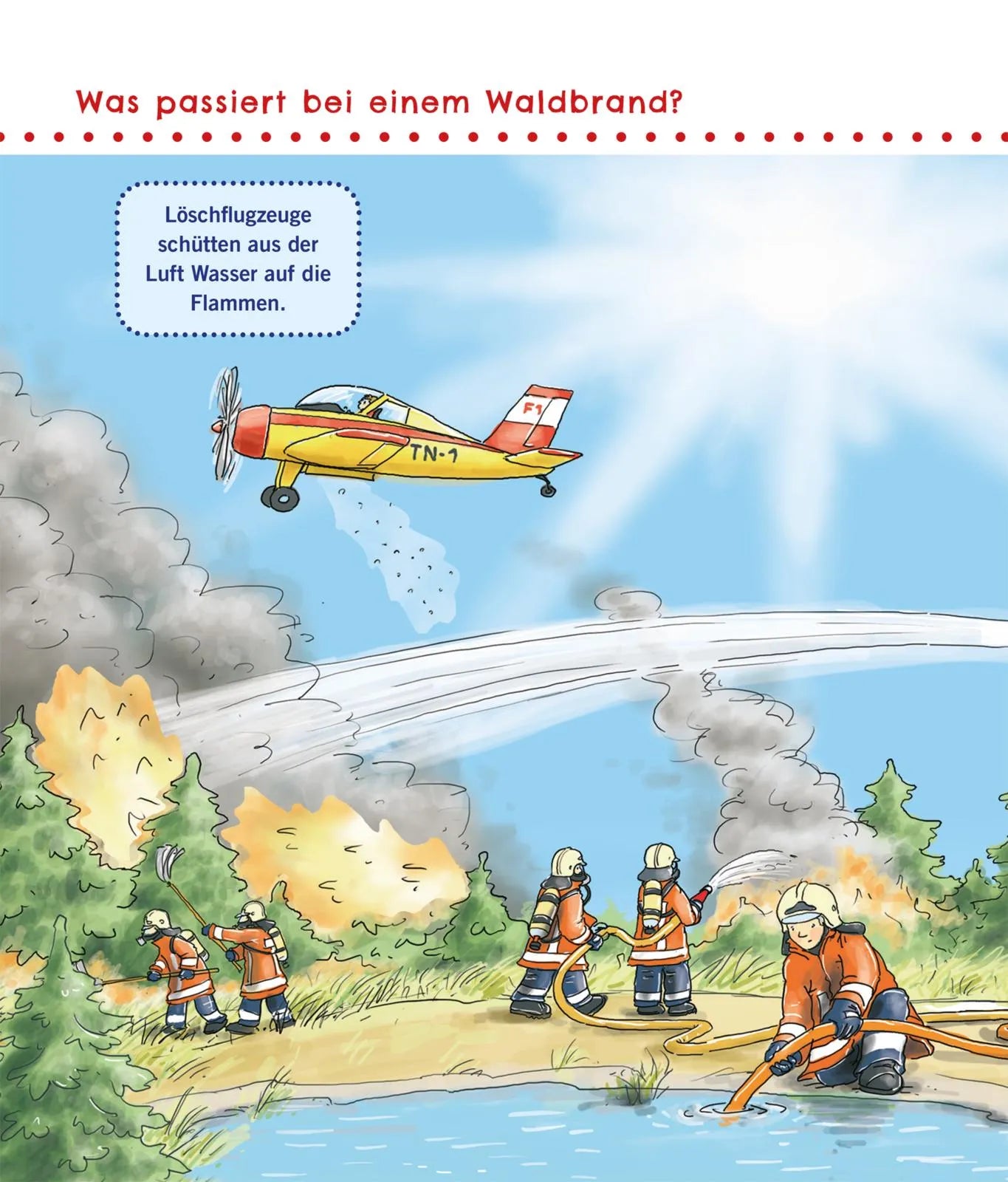 Produktansicht: Unkaputtbar: Erstes Wissen: Bei der Feuerwehr (Taschenbuch)