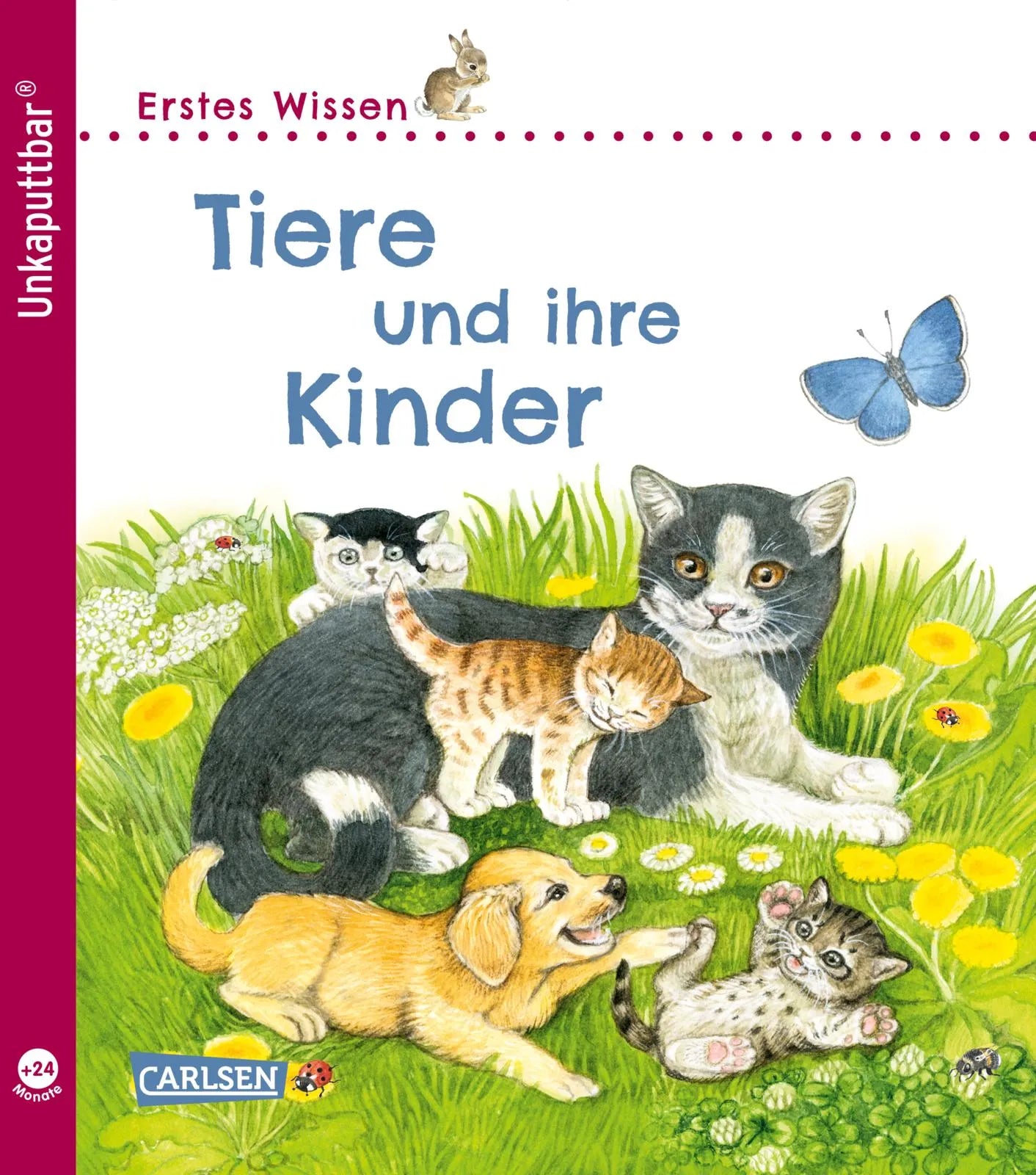 Buchcover von 'Unkaputtbar: Erstes Wissen: Tiere und ihre Kinder' - Taschenbuch von Petra Klose