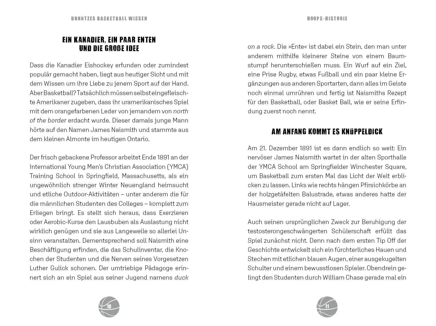 Innenansicht von 'Unnützes Basketball Wissen' - Taschenbuch