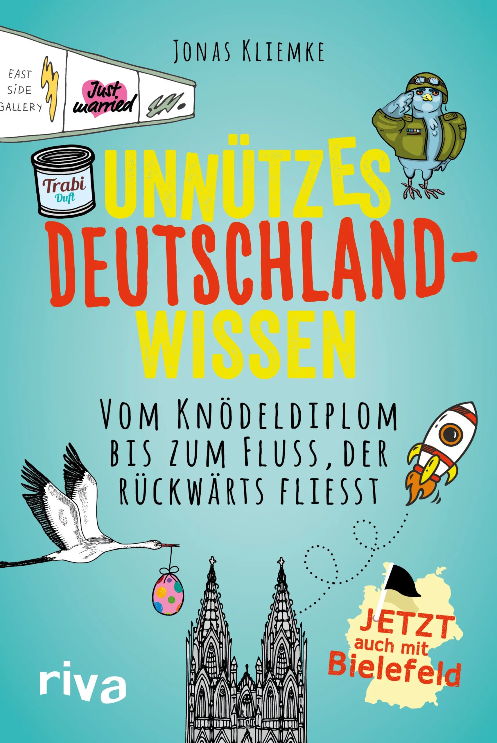 Buchcover von 'Unnützes Deutschlandwissen' - Taschenbuch von Jonas Kliemke