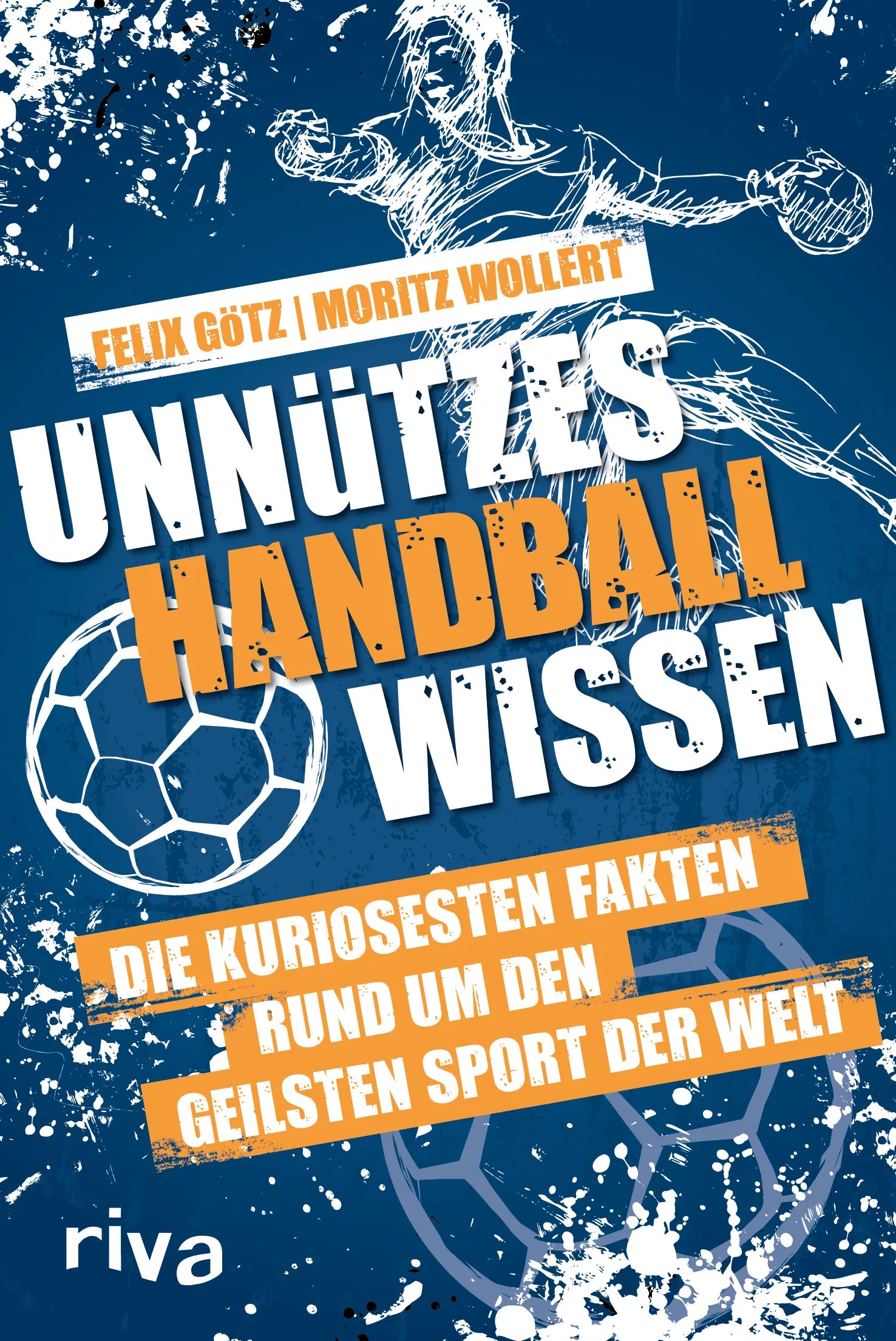 Buchcover von 'Unnützes Handballwissen' - Taschenbuch von Moritz Wollert