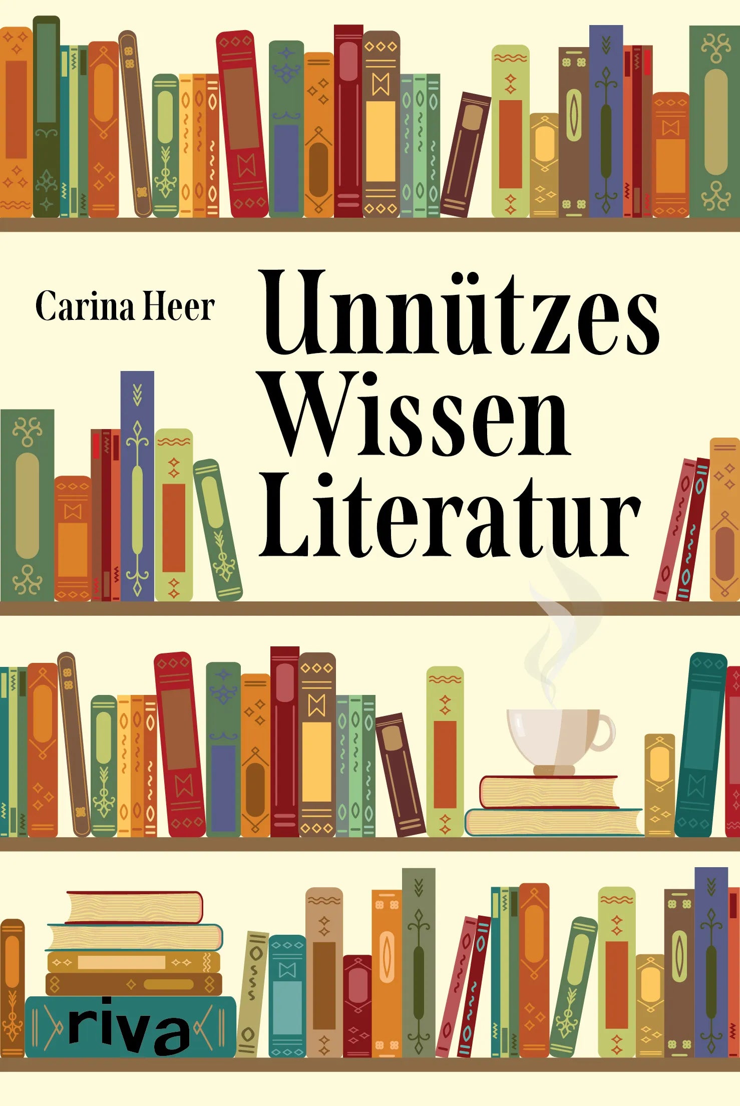 Buchcover von 'Unnützes Wissen Literatur' - Taschenbuch von Carina Heer