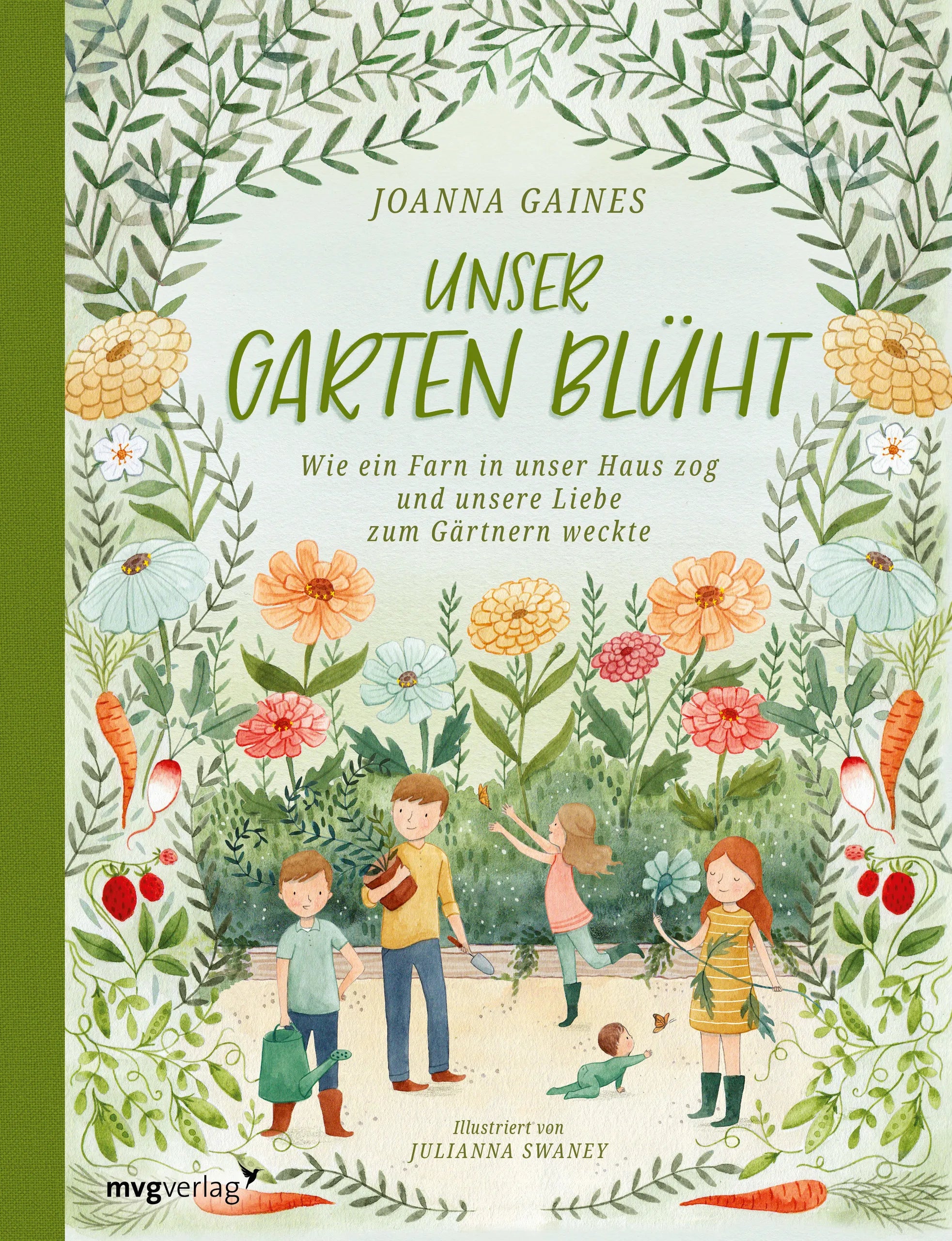 Buchcover von 'Unser Garten blüht' - Gebundene Ausgabe von Joanna Gaines
