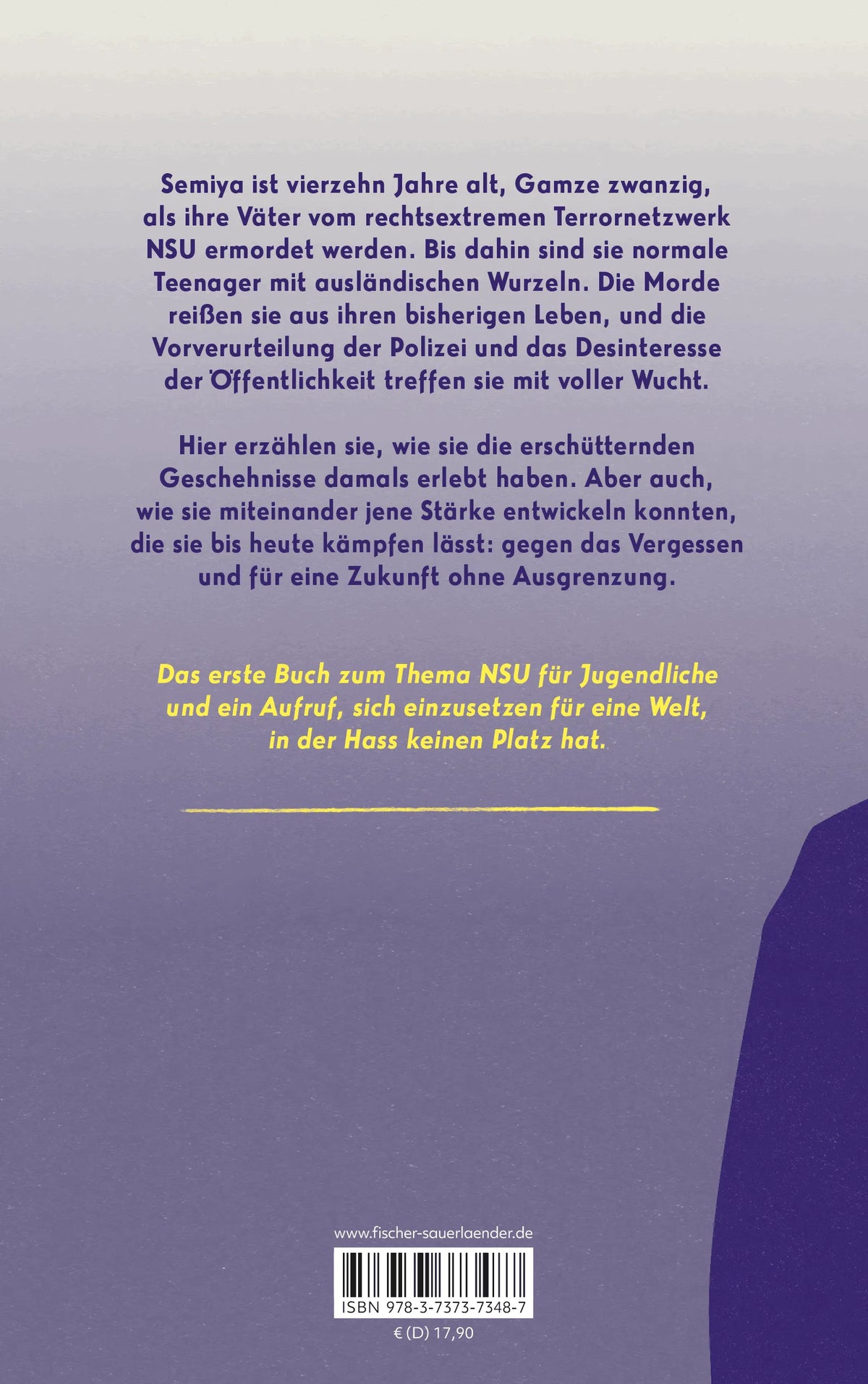 Rückseite: Unser Schmerz ist unsere Kraft (Paperback)