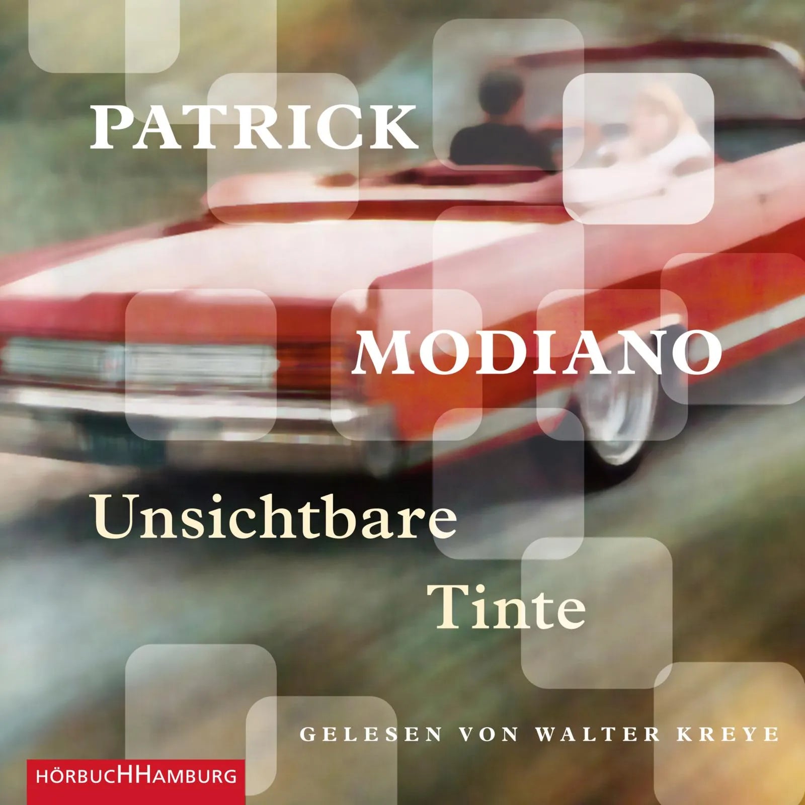 Buchcover von 'Unsichtbare Tinte' - Hörbuch (CD) von Patrick Modiano