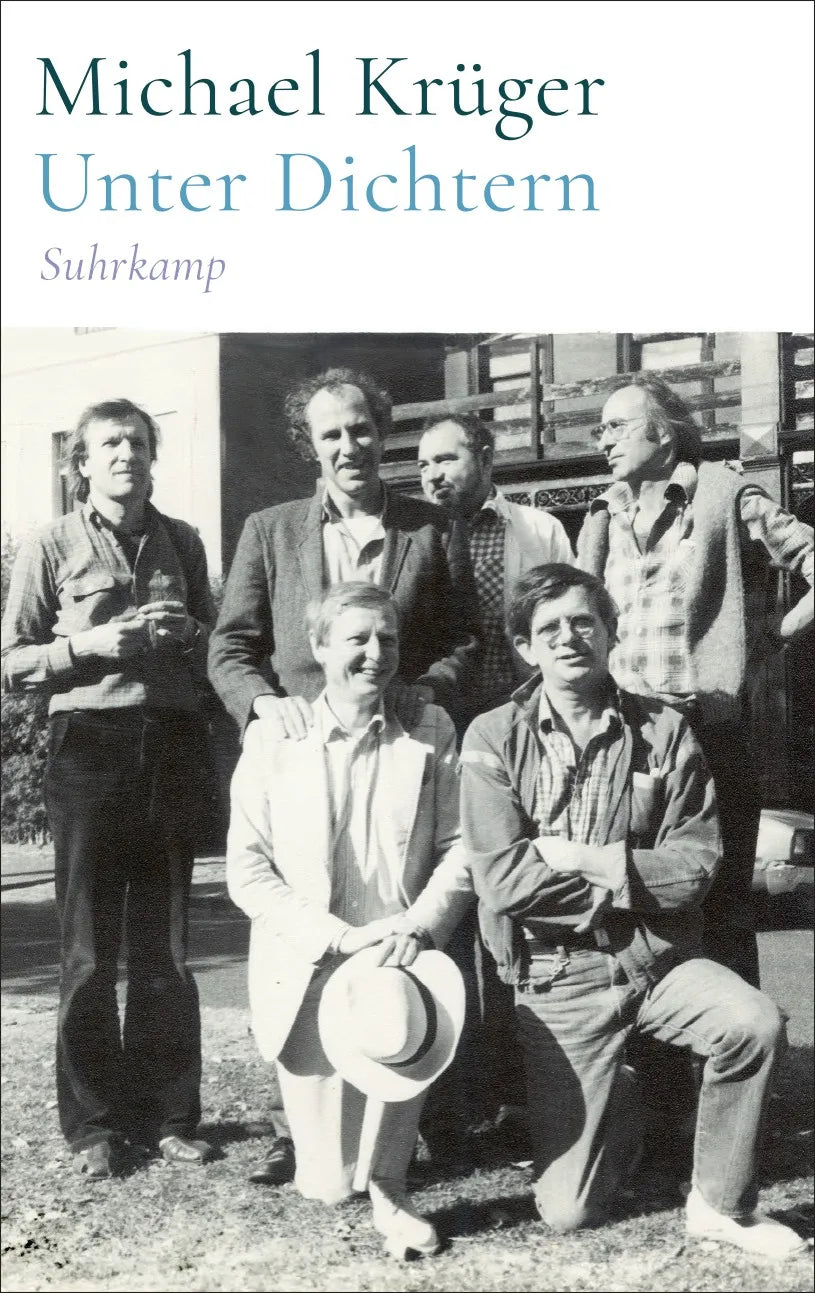 Cover: Unter Dichtern (Hardcover) von Michael Krüger