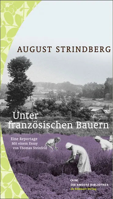 Buchcover von 'Unter französischen Bauern' - Gebundene Ausgabe von August Strindberg