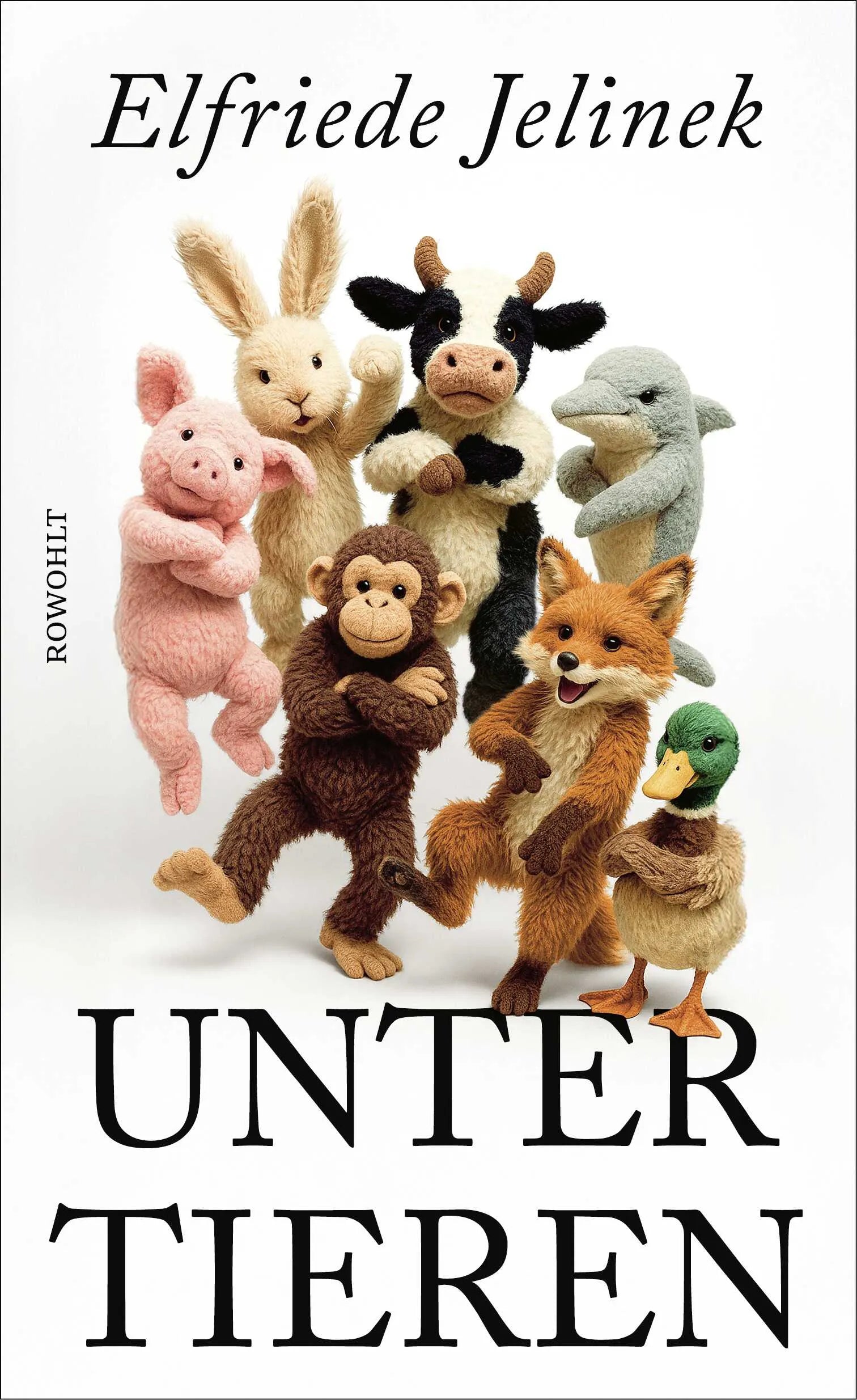 Cover: Unter Tieren (Hardcover) von Elfriede Jelinek
