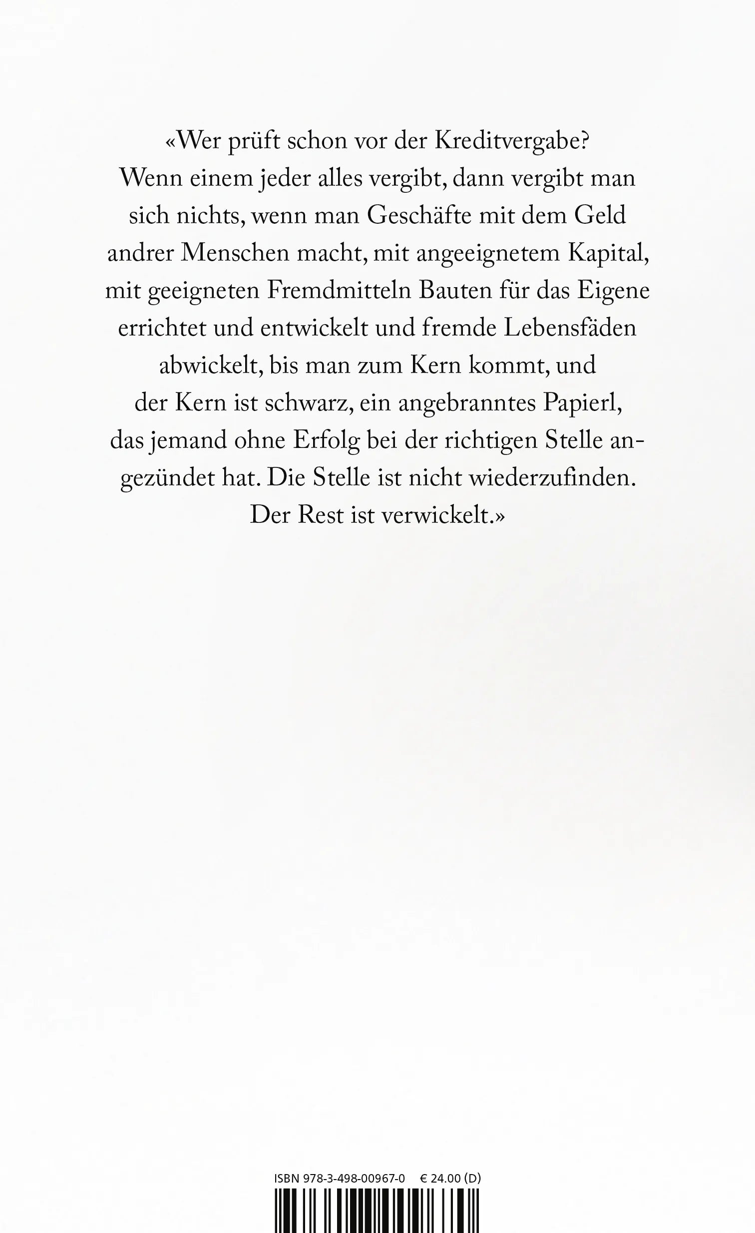 Rückseite: Unter Tieren (Hardcover)