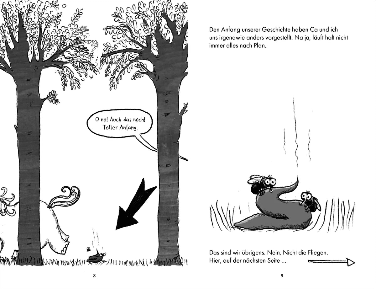 Detailansicht: Unterirdisch. Ein Comicroman – selbst erlebt von Stoffel und Ca. Garantiert ohne Einhörner (Hardcover)