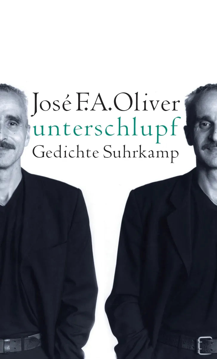 Buchcover von 'unterschlupf' - Gebundene Ausgabe von José F. A. Oliver