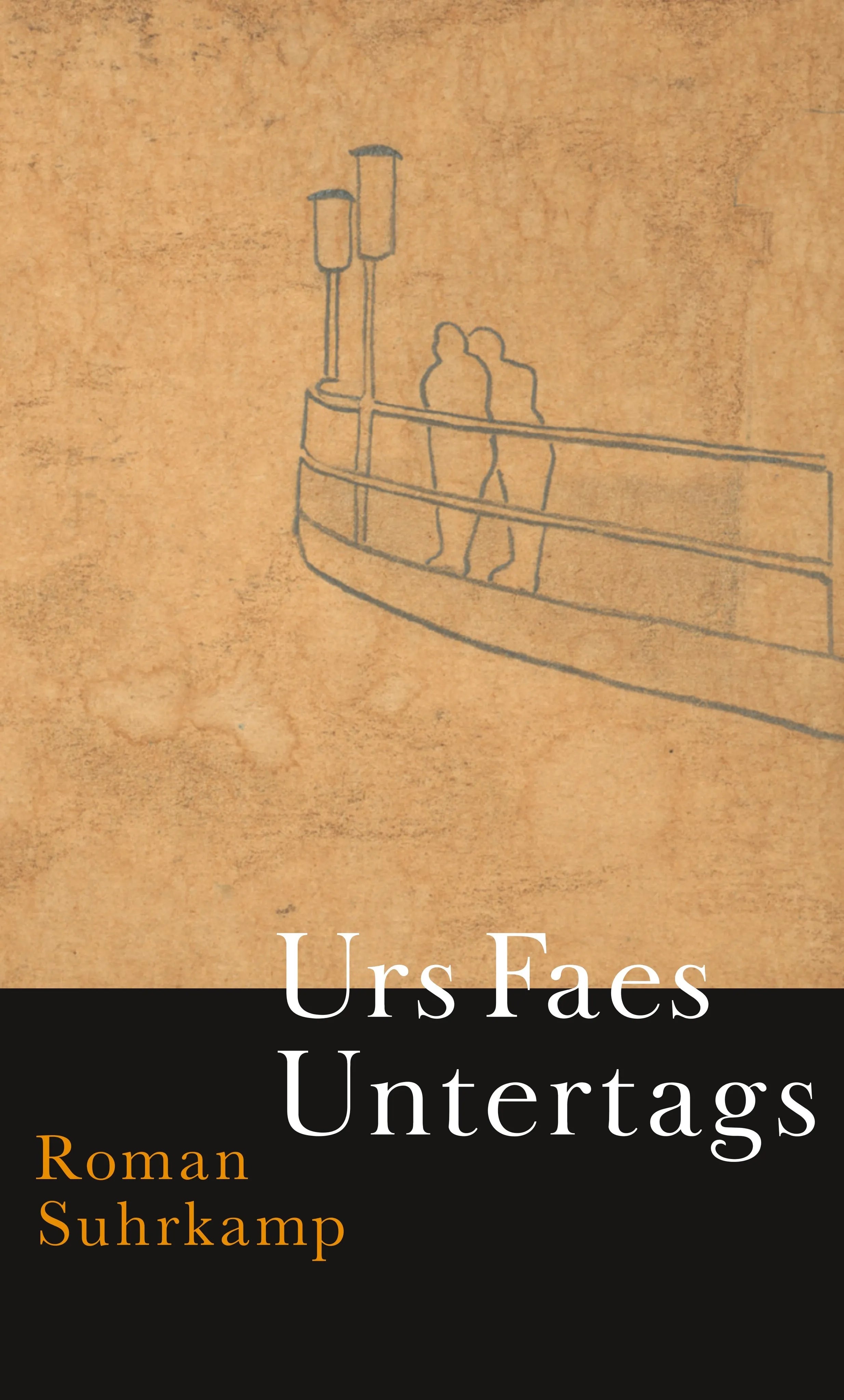 Buchcover von 'Untertags' - Gebundene Ausgabe von Urs Faes