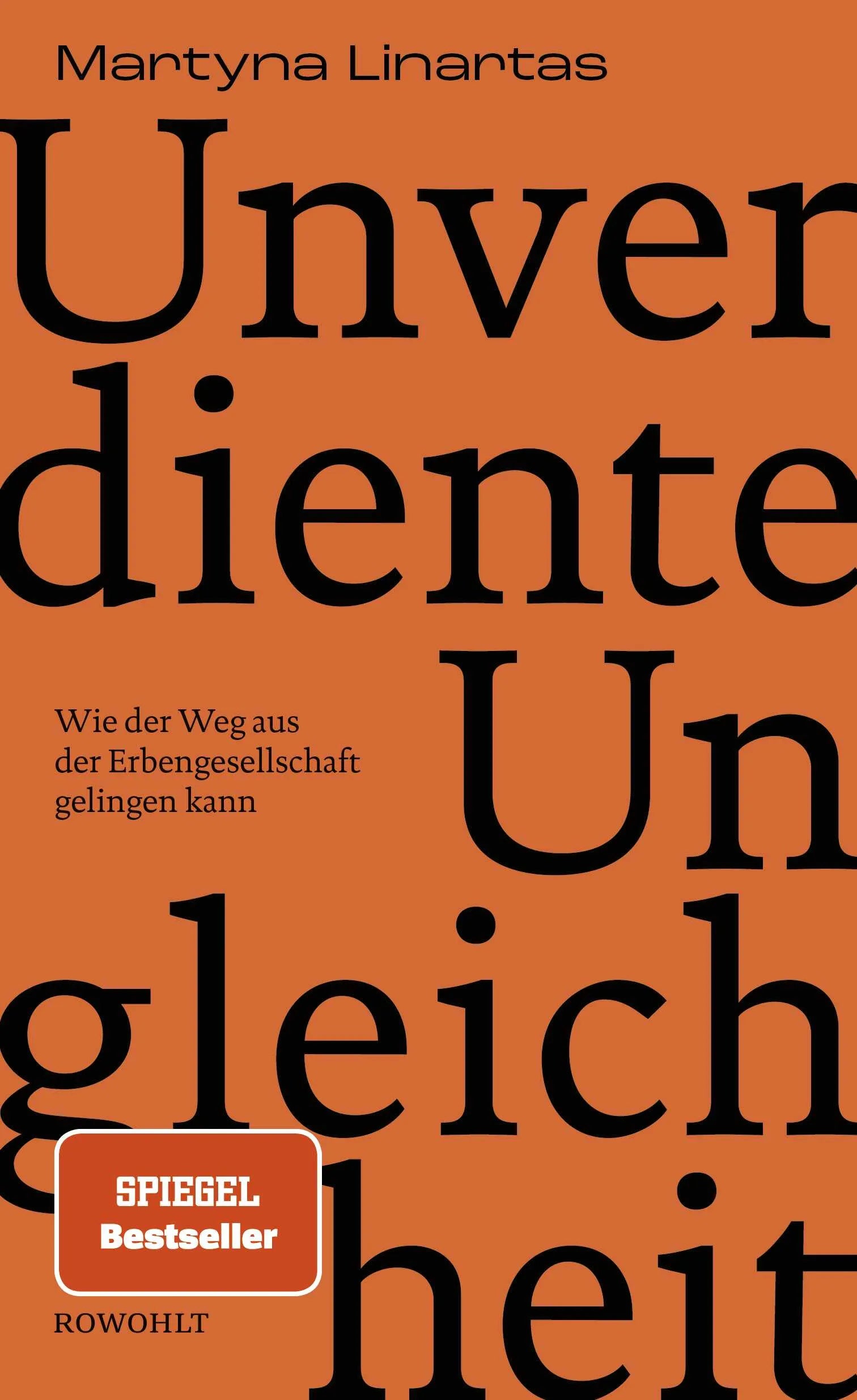 Buchcover von 'Unverdiente Ungleichheit' - Gebundene Ausgabe von Martyna Linartas