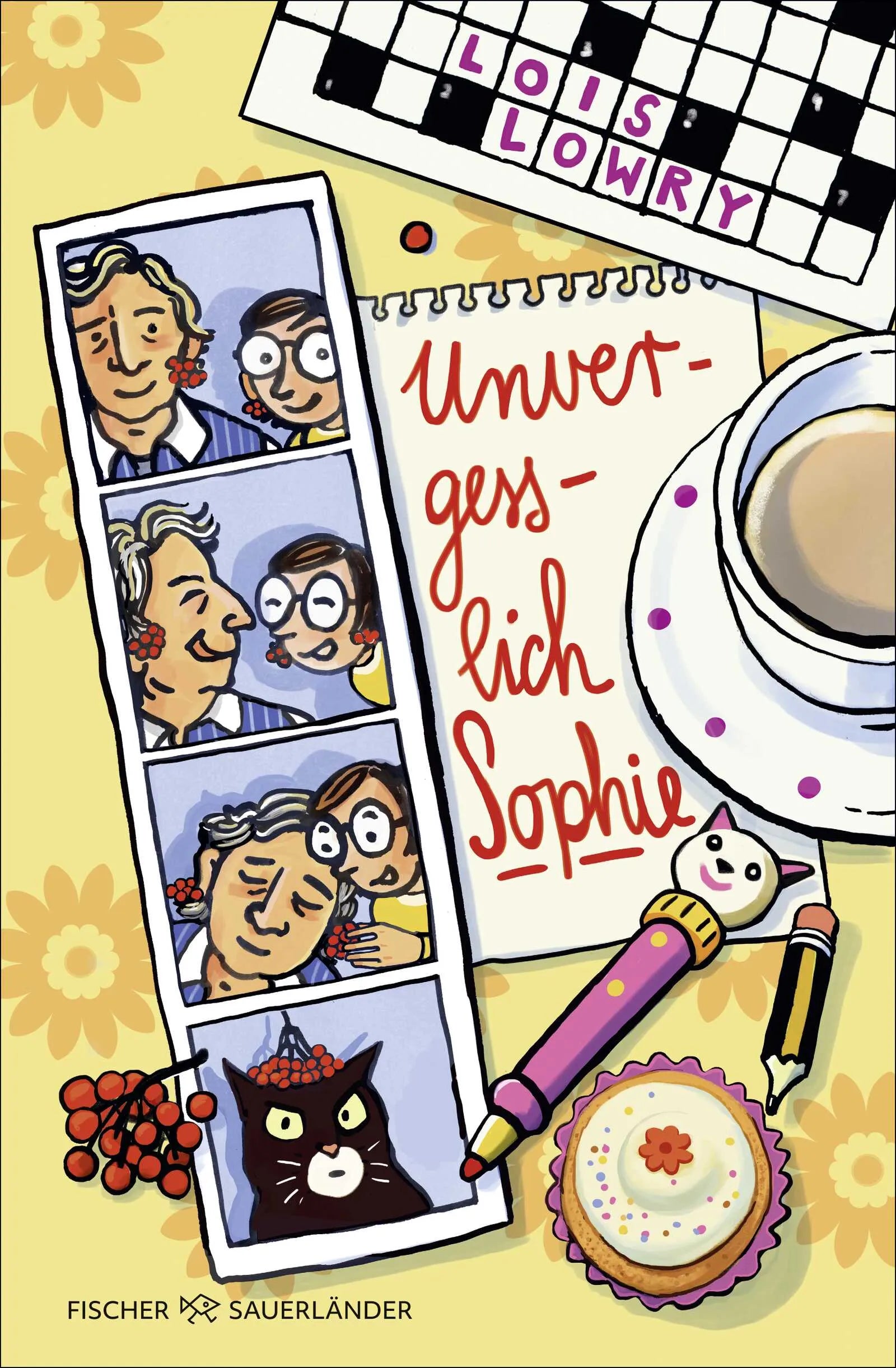 Buchcover von 'Unvergesslich, Sophie' - Gebundene Ausgabe von Lois Lowry